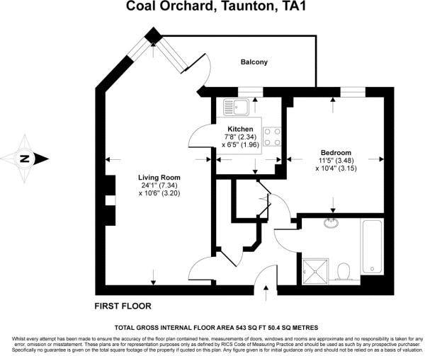 1 Bedrooms  for sale in Coal Orchard, Taunton TA1