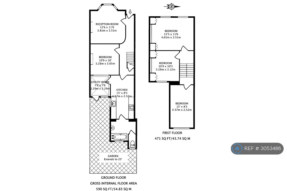 Zealand Road, London floorplan