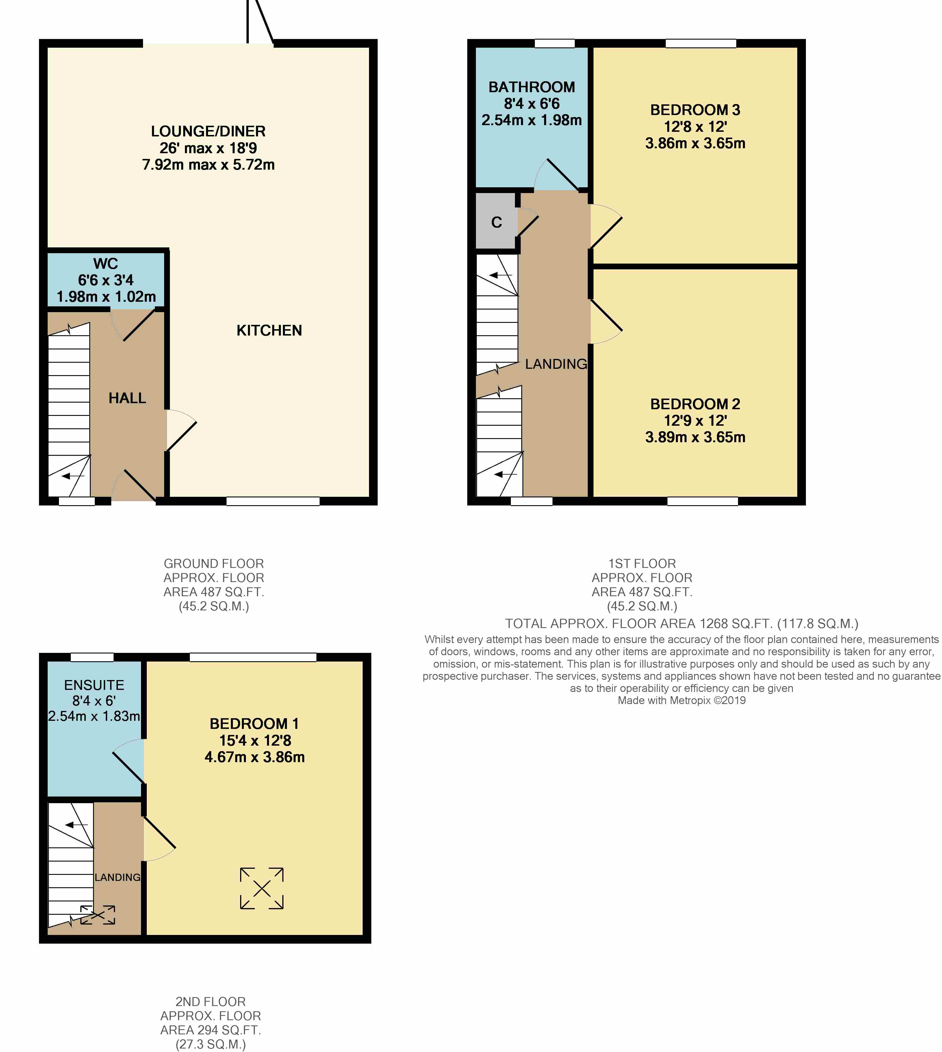 3 Bedrooms Terraced house for sale in Seaton Park, Wick, Littlehampton BN17