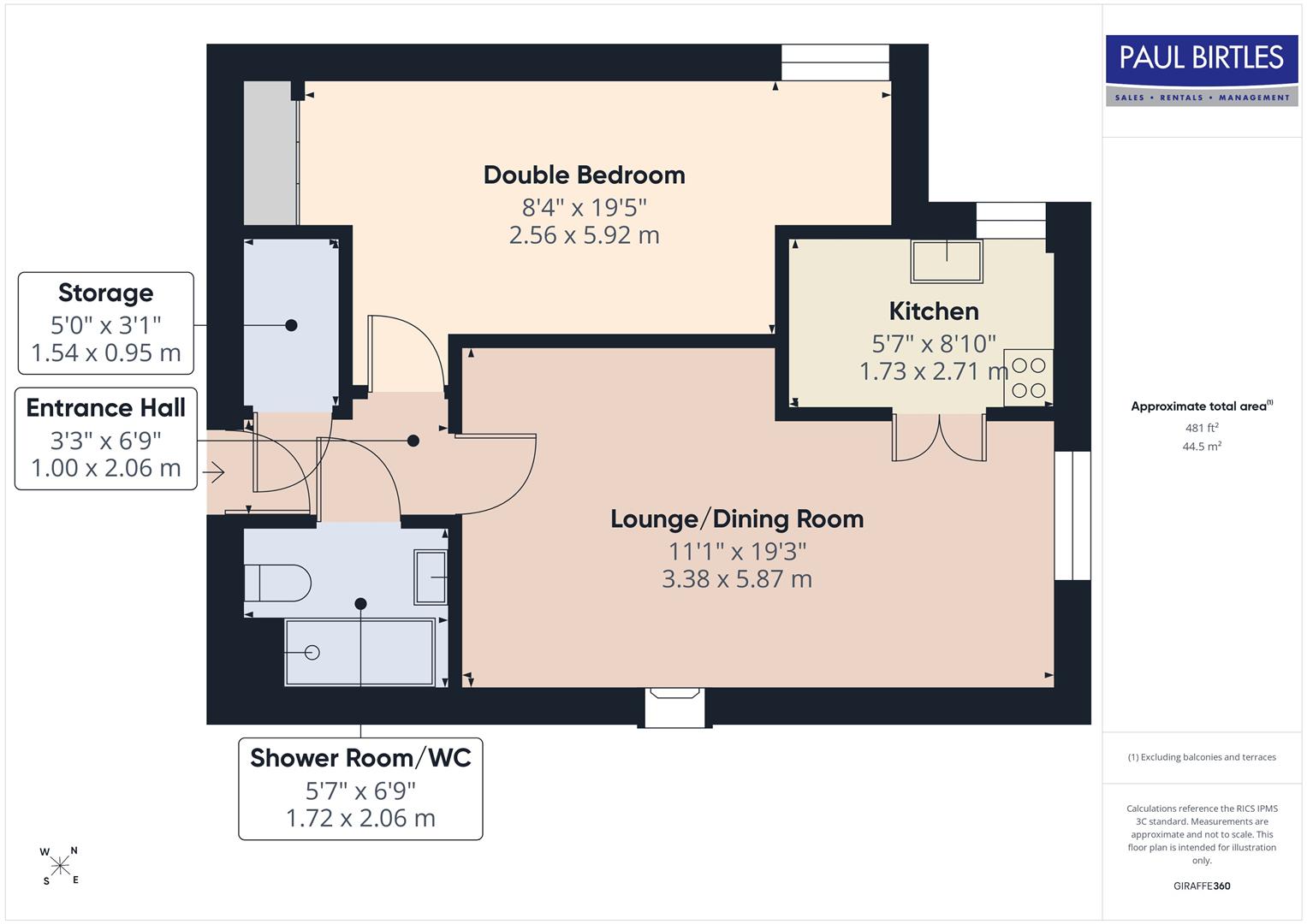 Apartment 34 St Clement Court, 9 Manor Avenue, Trafford floorplan