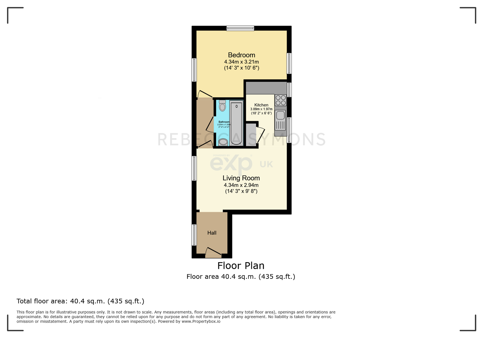 Sir Gilbert Scott Court,17, Long Street, Taunton floorplan