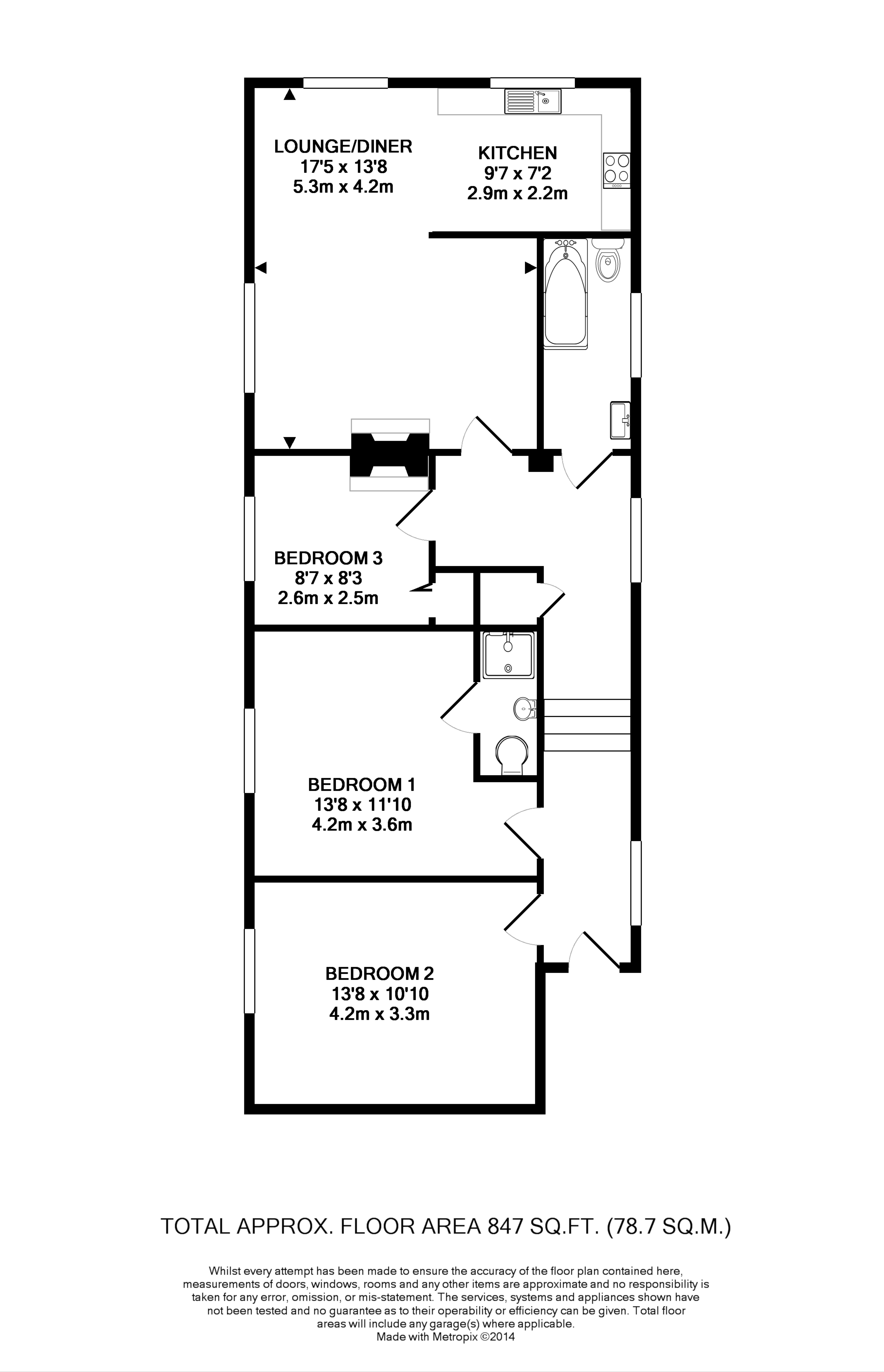 Flat 37, Alexandra Court, Watford floorplan
