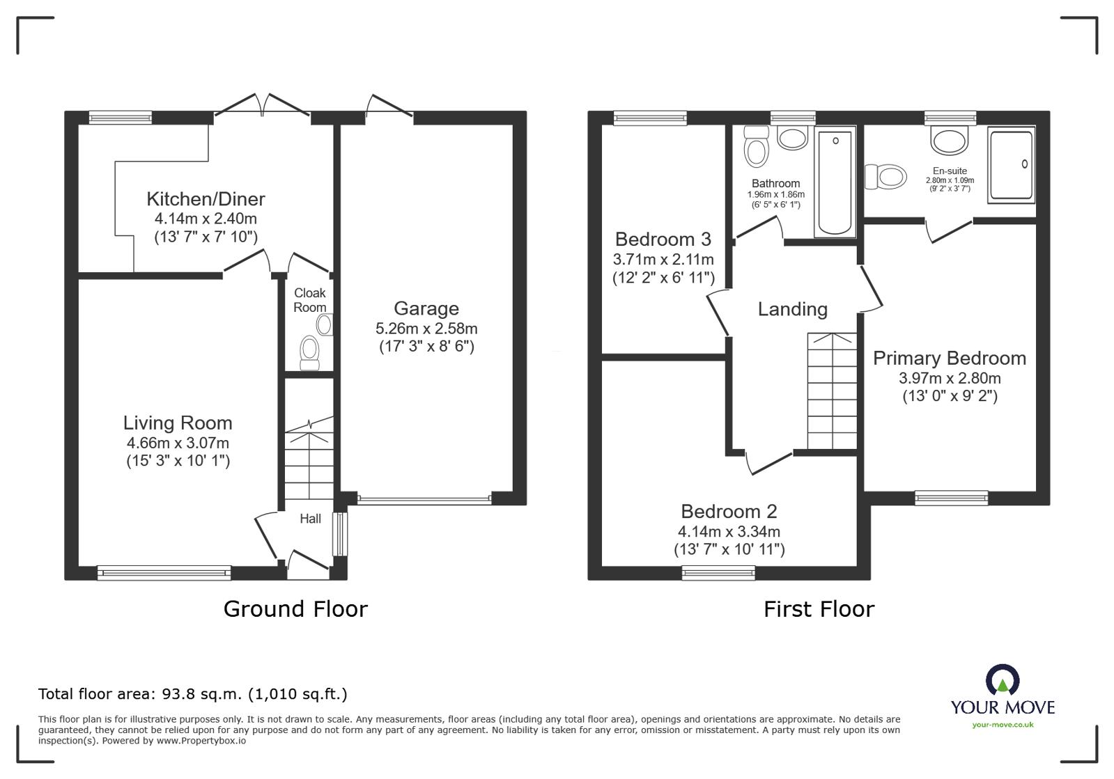 35, Oswine Place, Cumbria floorplan