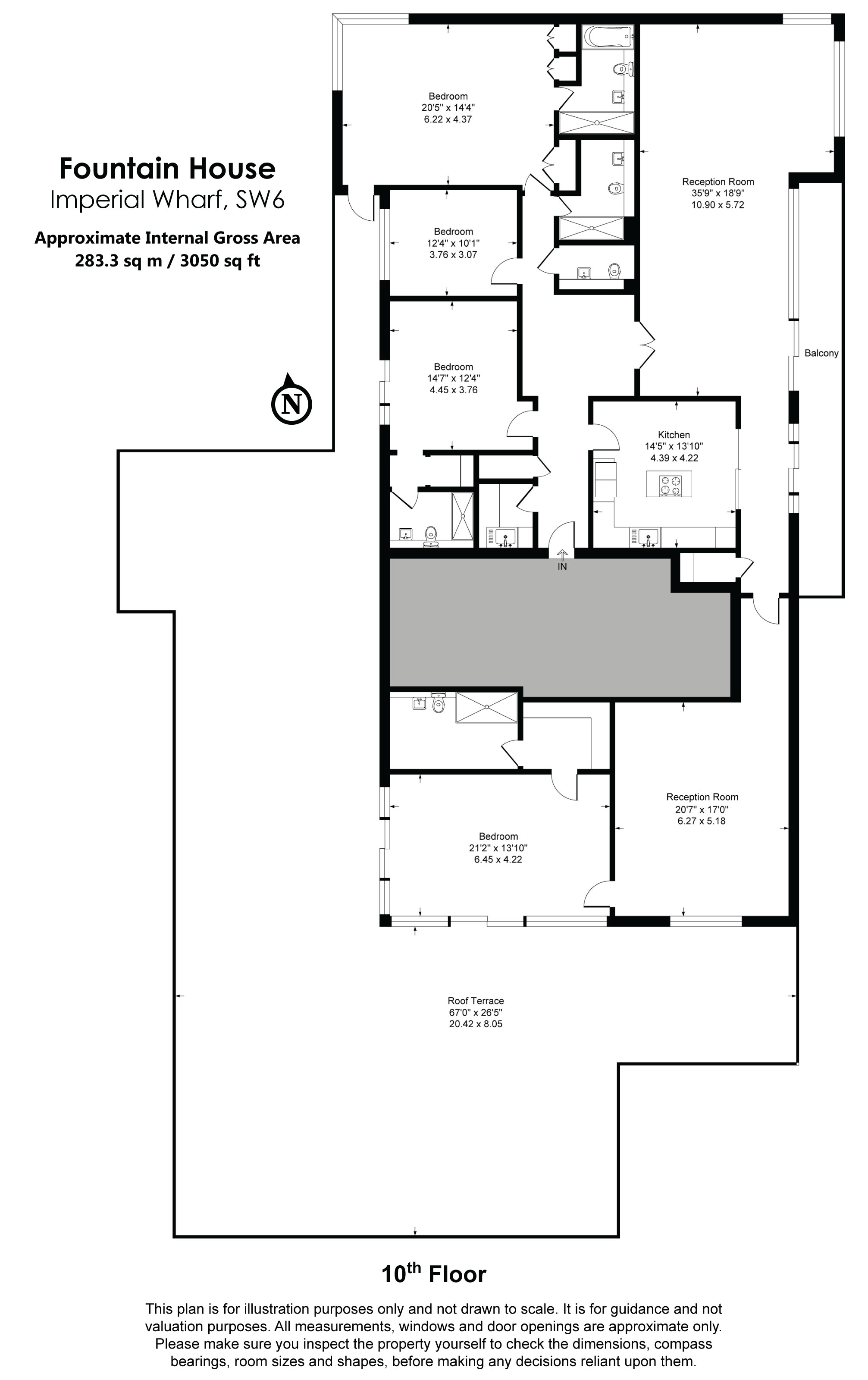 Fountain House, Fulham floorplan