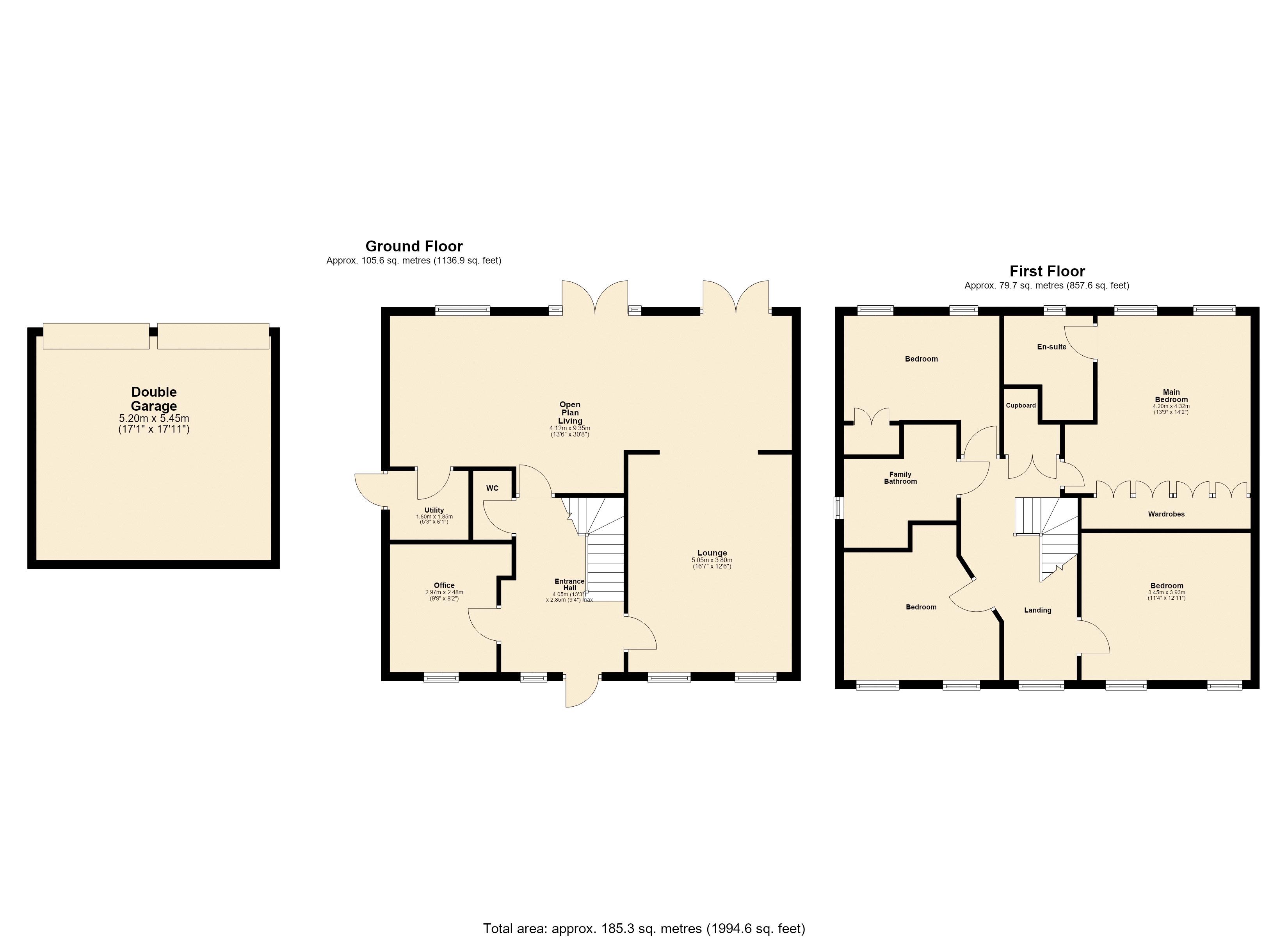 43, Uffington Road, Stamford floorplan