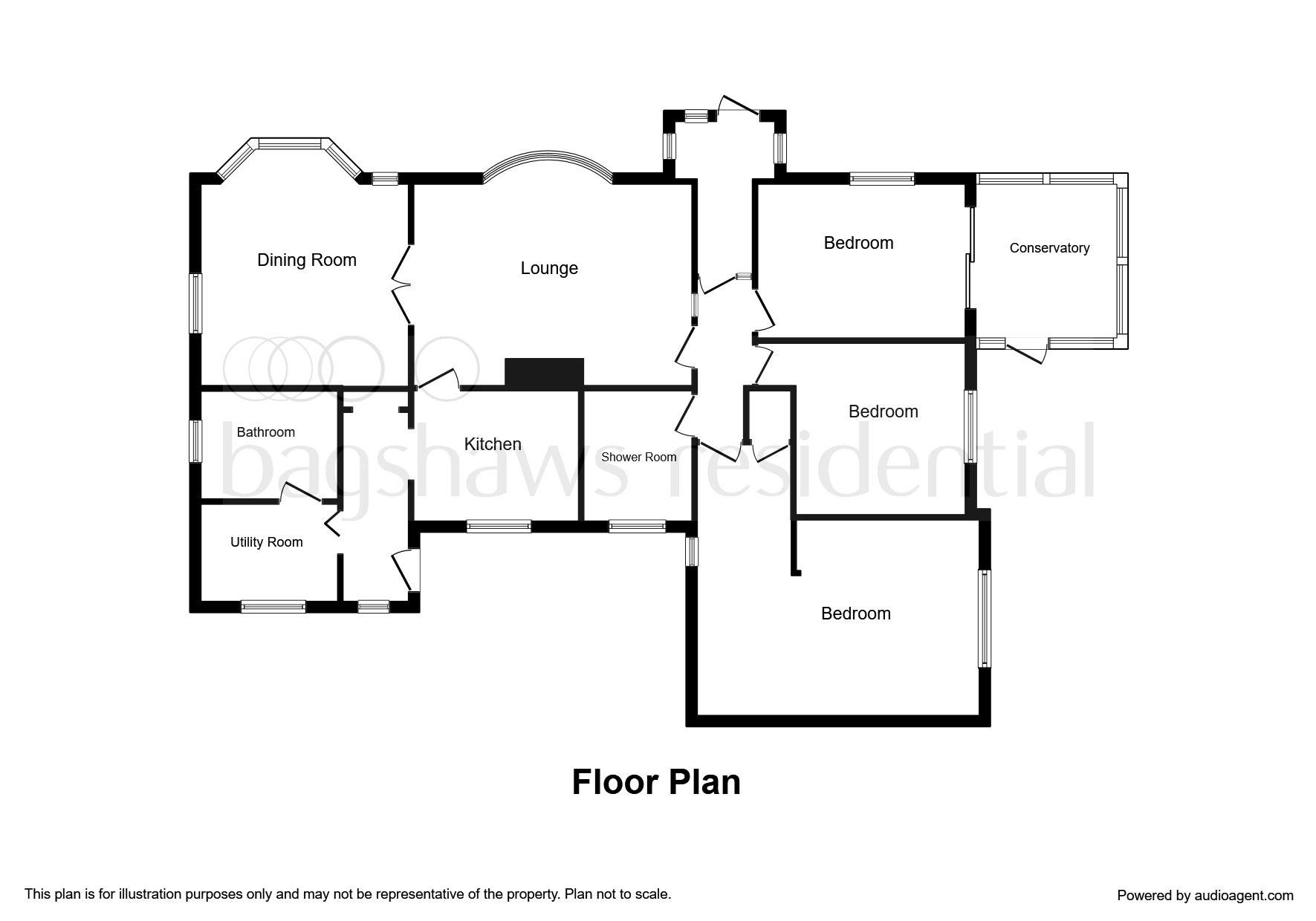 3 Bedrooms Detached bungalow for sale in Hoillant Square, Hulland Ward, Ashbourne DE6