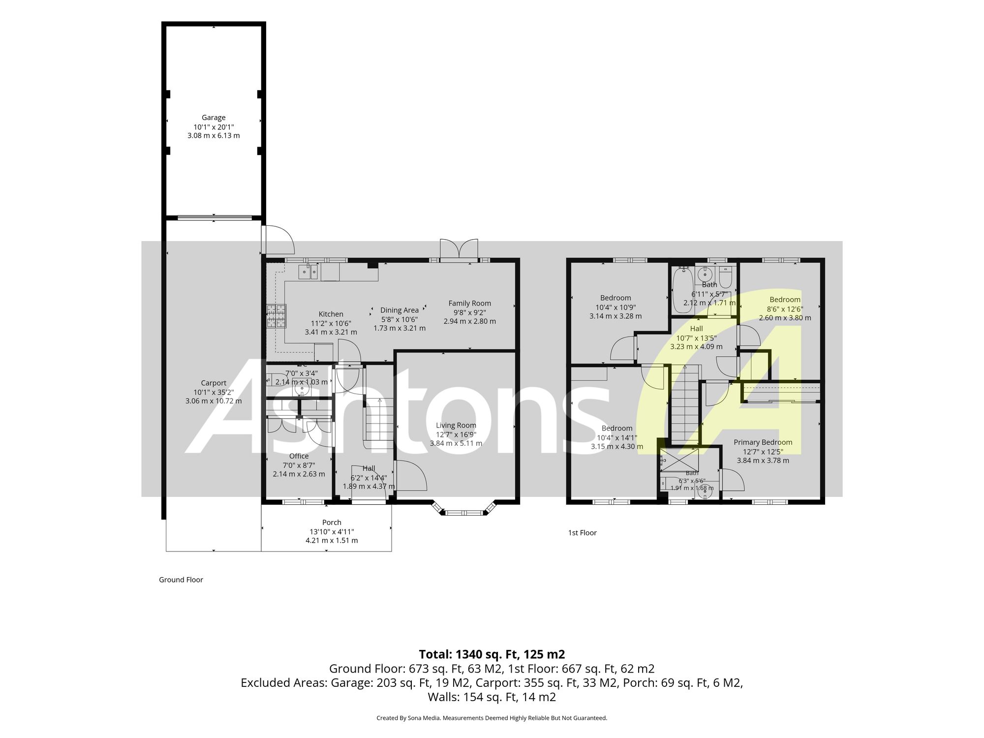 20 Northumberland Road, Widnes floorplan