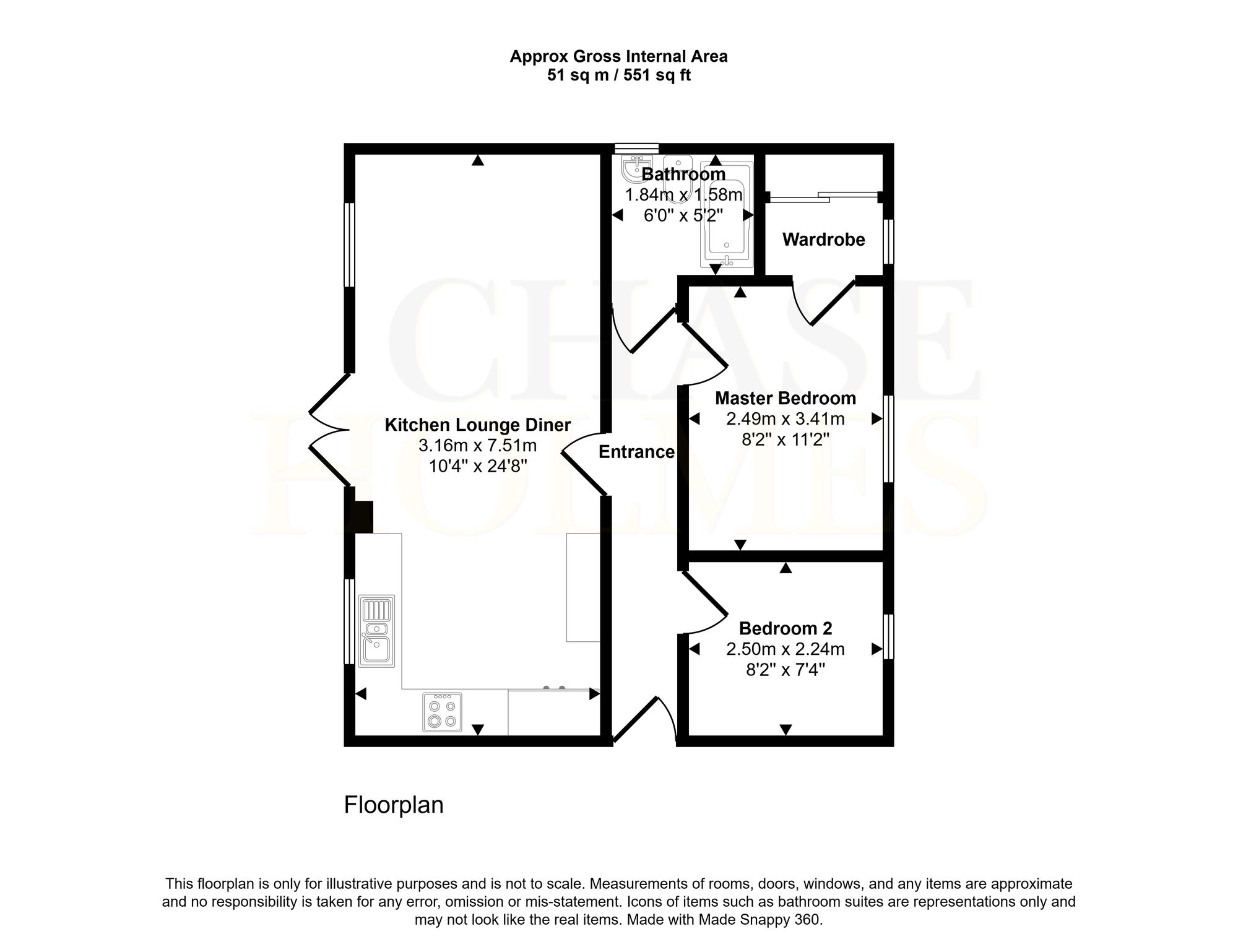 66 St. Nicholas Way, Hebburn floorplan