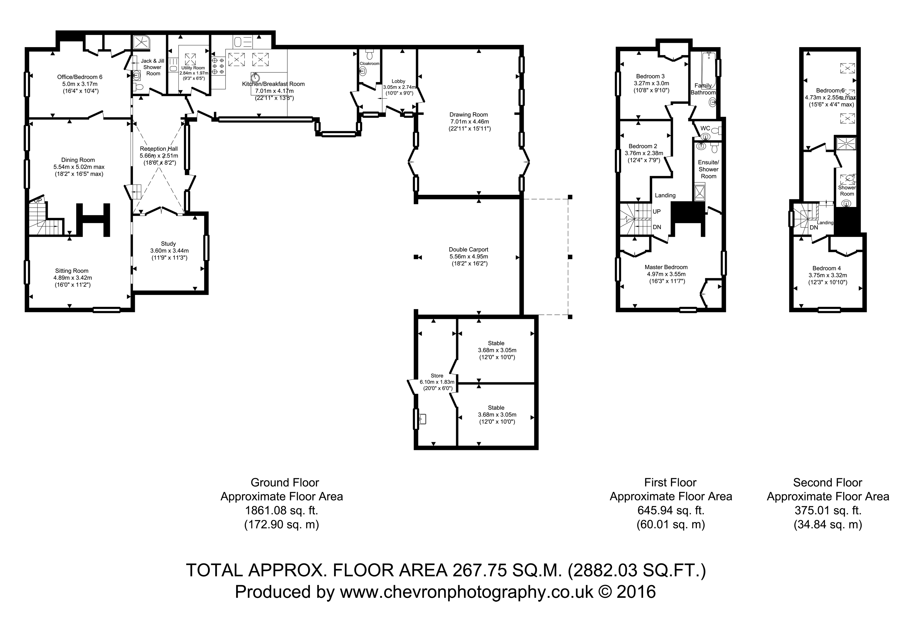 High Pale Farm, Sudbury Road, Sudbury floorplan
