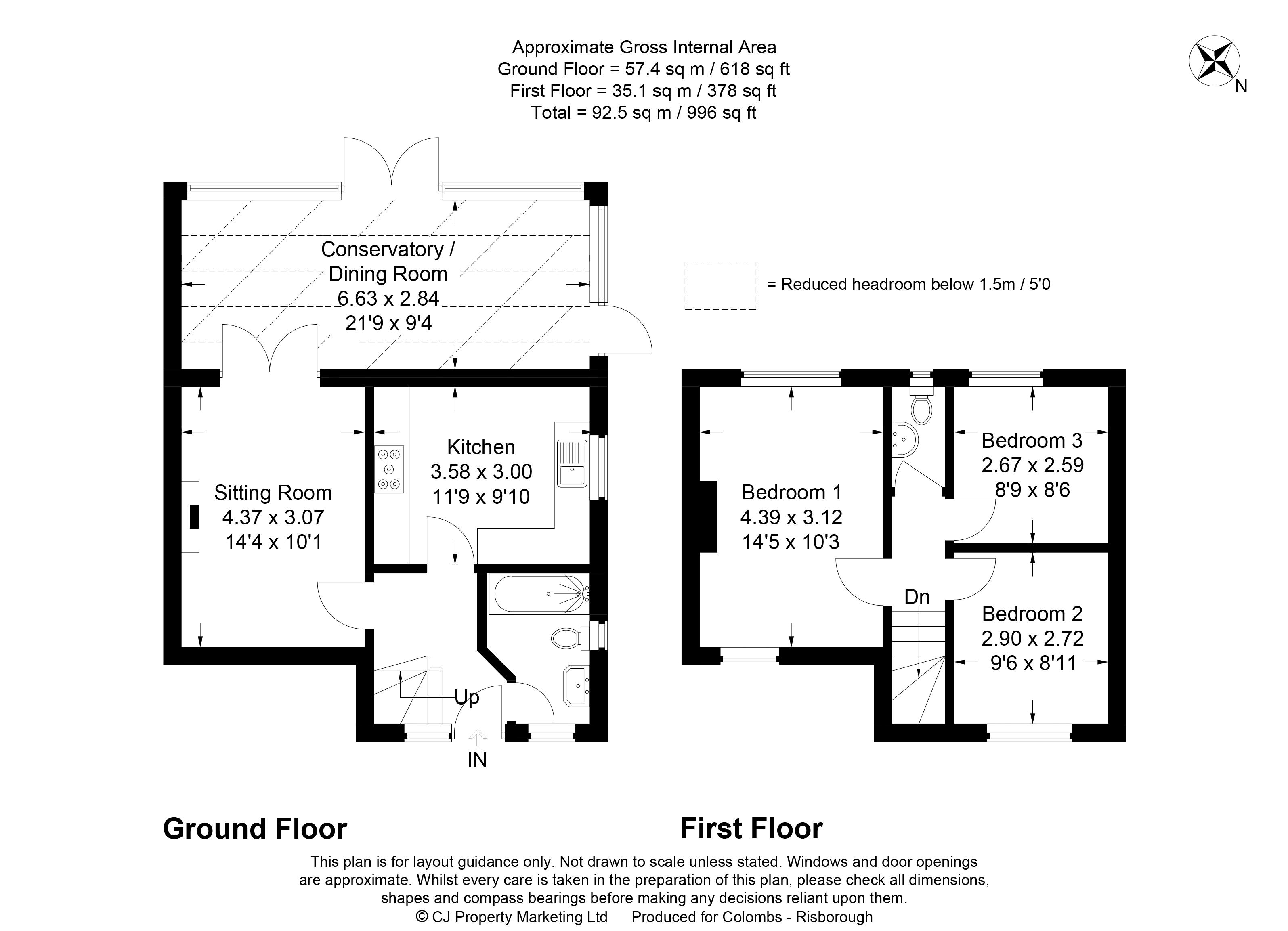 3 Bedrooms Semi-detached house for sale in Thame Road, Longwick, Princes Risborough HP27