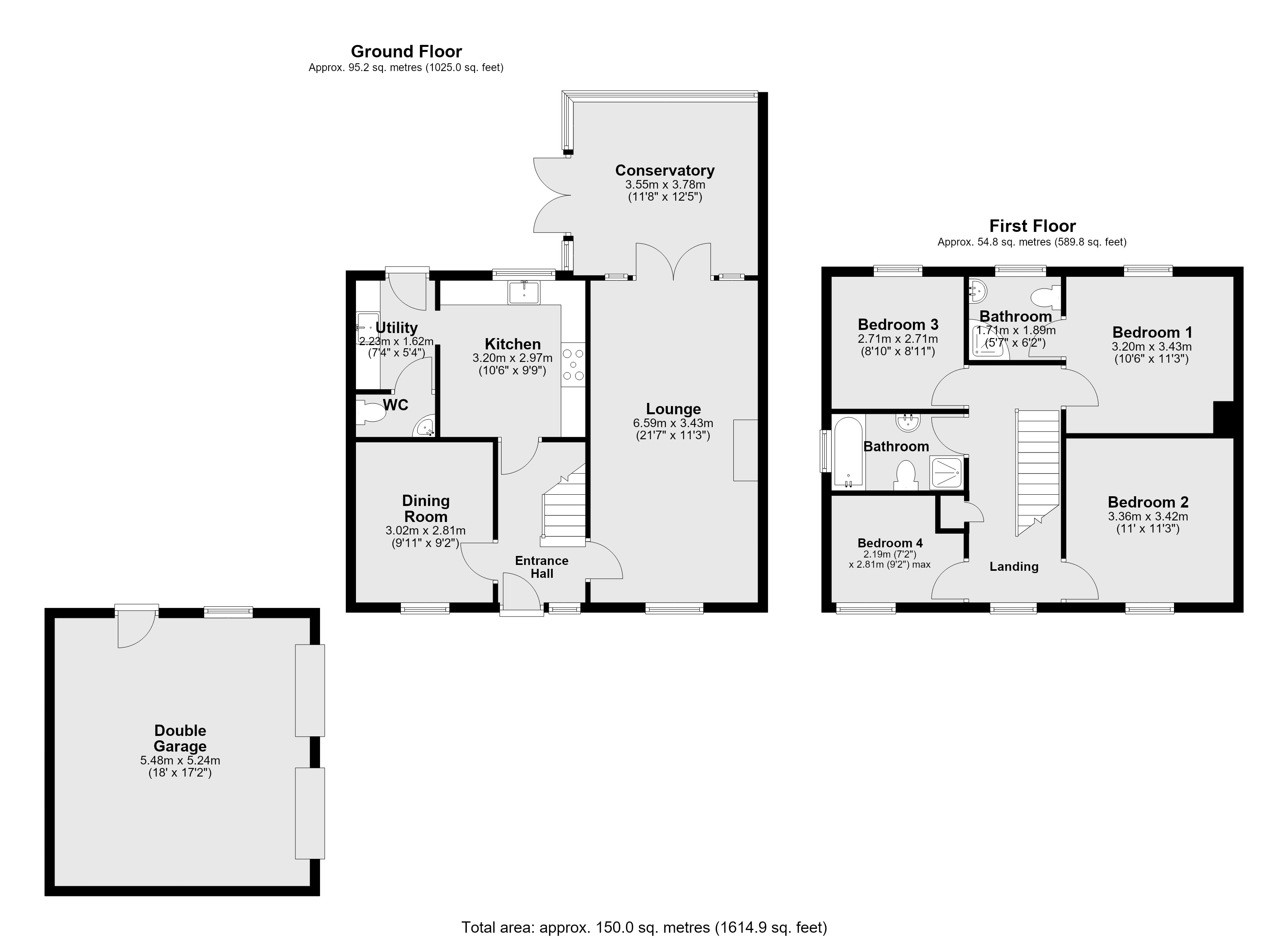 3, Woodland Drive, Lincoln floorplan