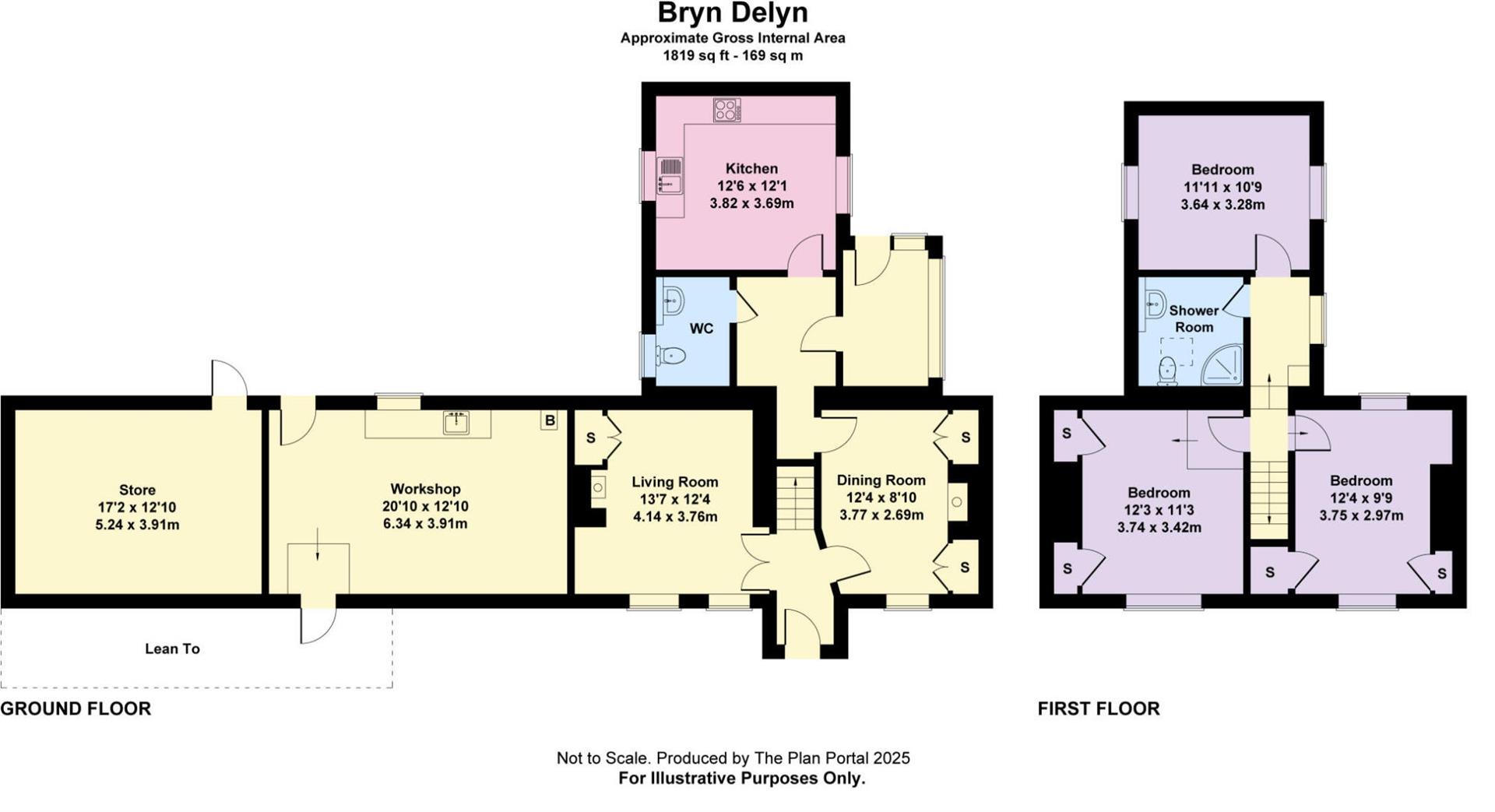 Bala Road, Llangynog floorplan