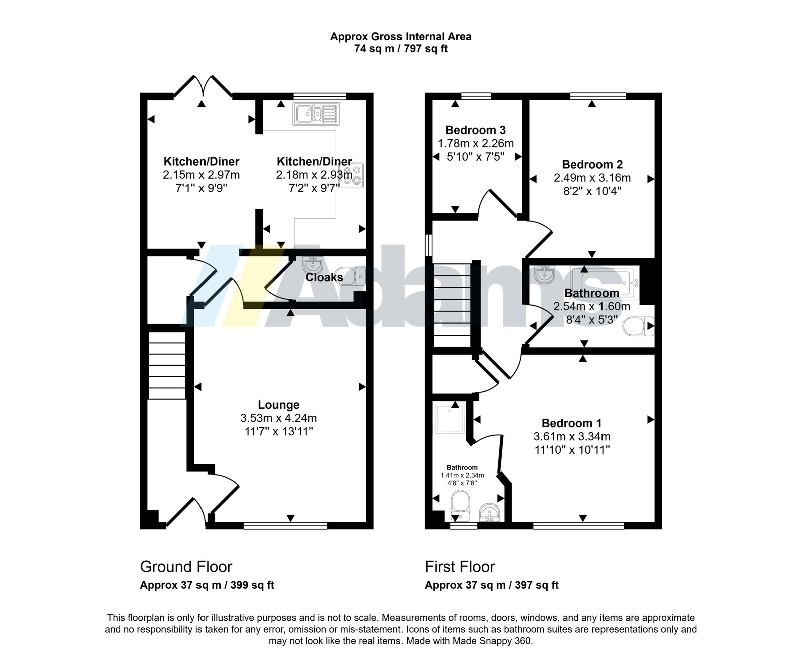 52, Hammond Drive, Liverpool floorplan