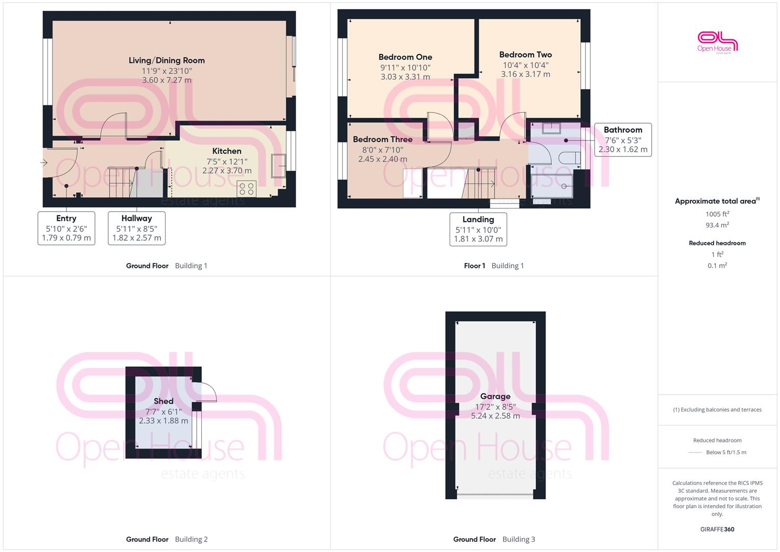 21, Coney Furlong, Peacehaven floorplan