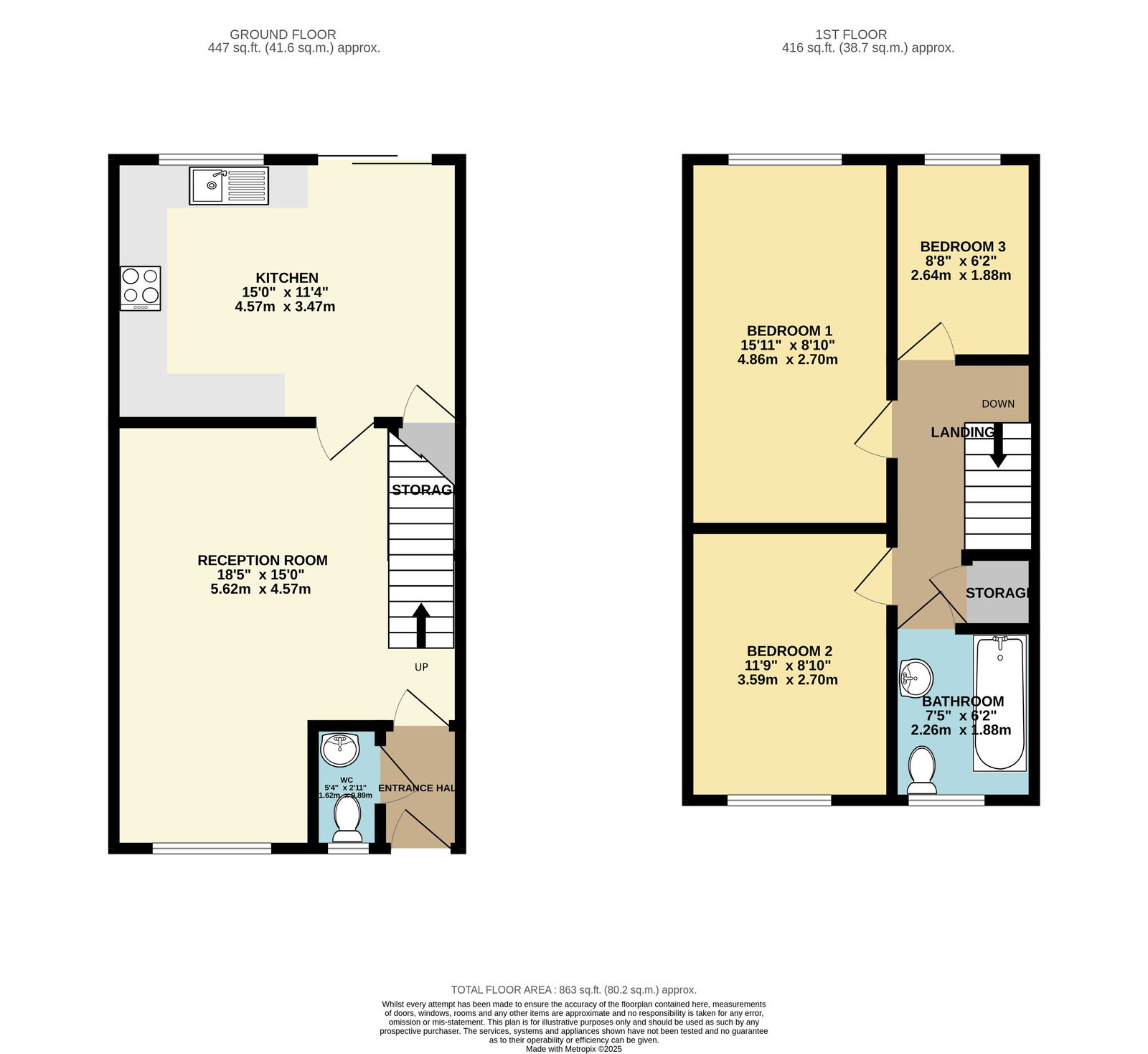 105, Surrey Drive, Kingswinford floorplan