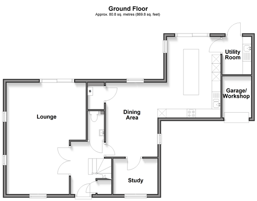 Marine View St. Mary's Island, Chatham floorplan