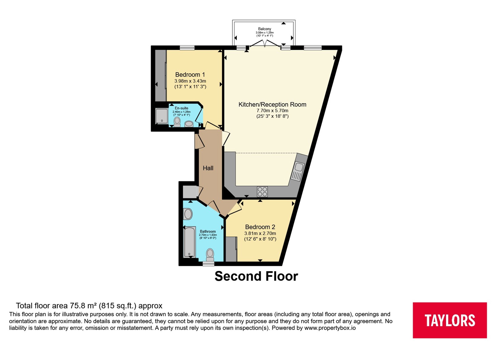 113, Jim Driscoll Way, Cardiff floorplan