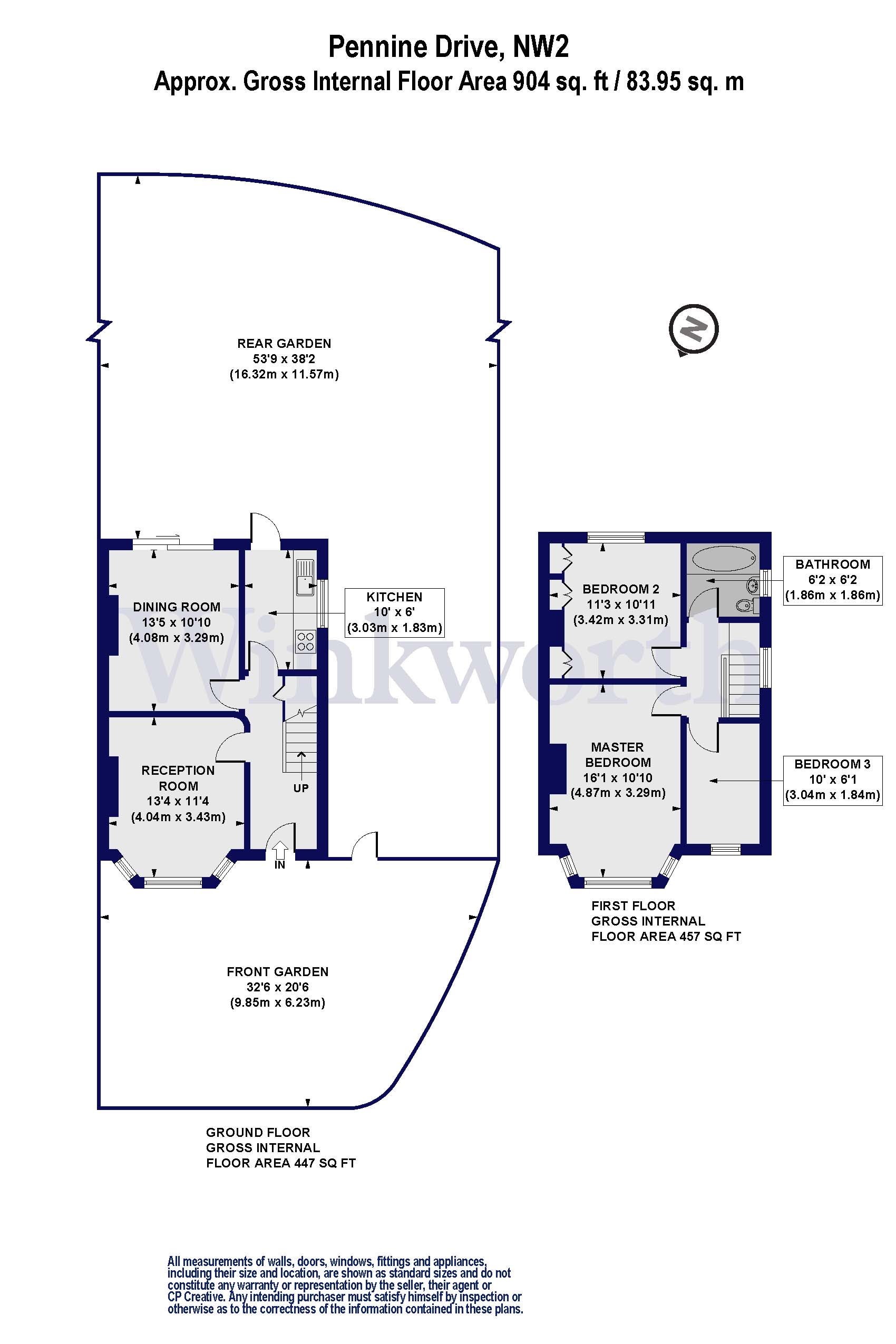 3 Bedrooms  for sale in Pennine Drive, London NW2