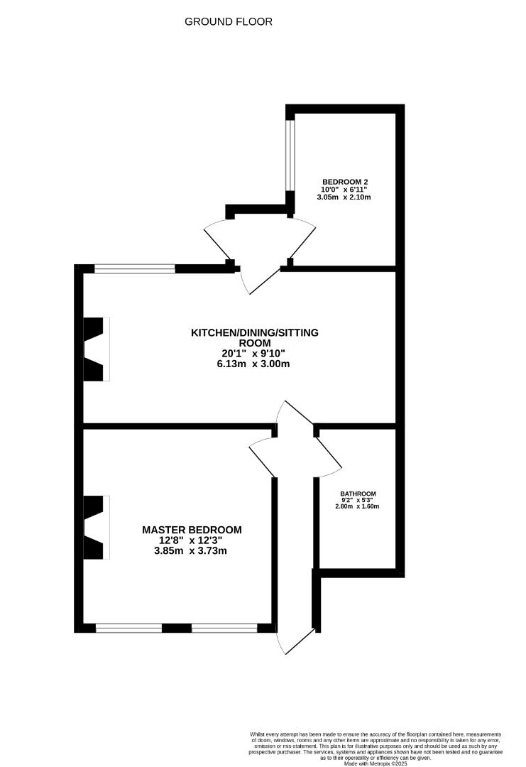 6A, Wellesley Villas, Wellesley Road, Ashford floorplan