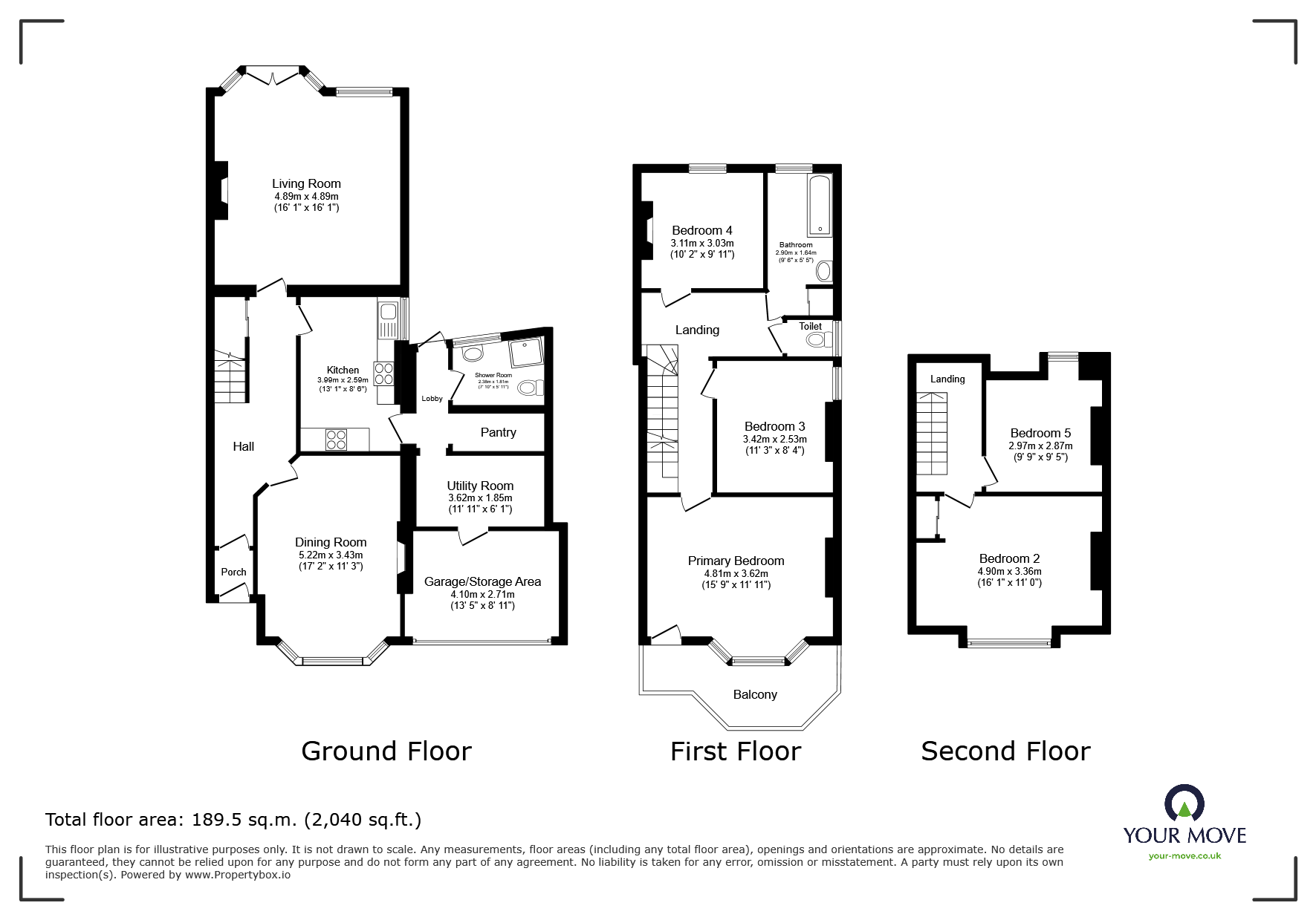88, Gladstone Road, Kent floorplan