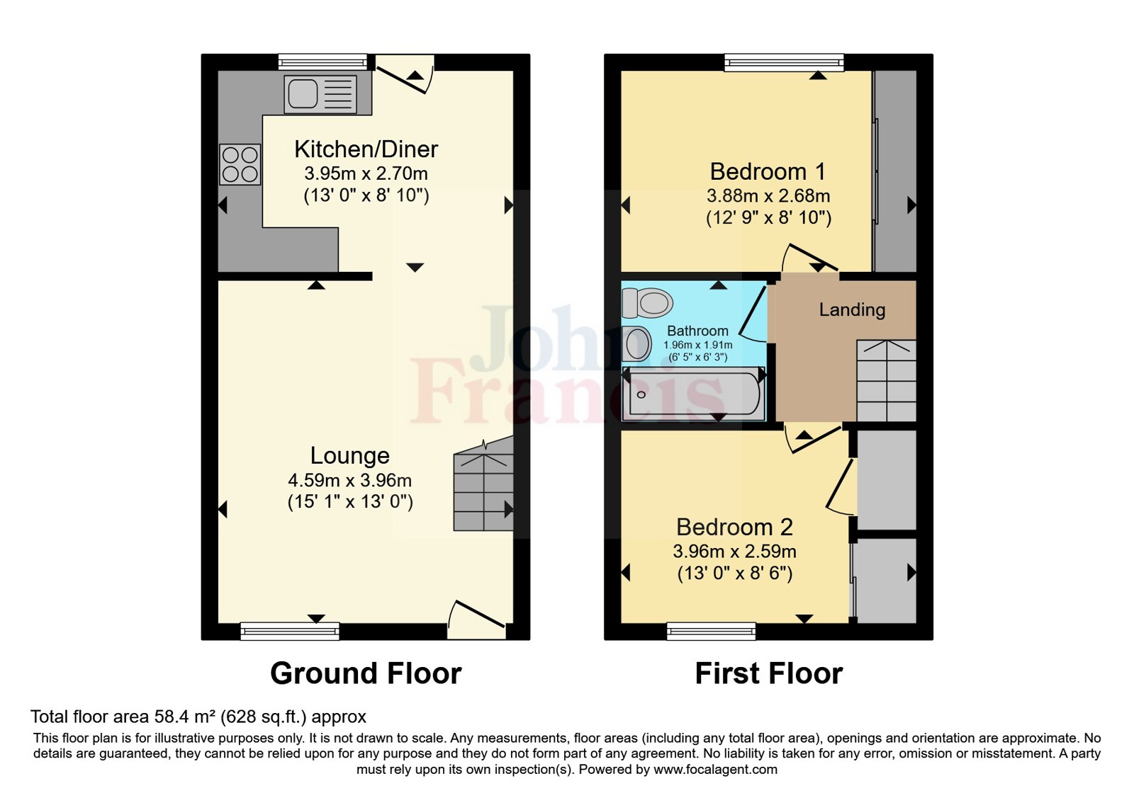 45, Waun Burgess, Carmarthenshire floorplan