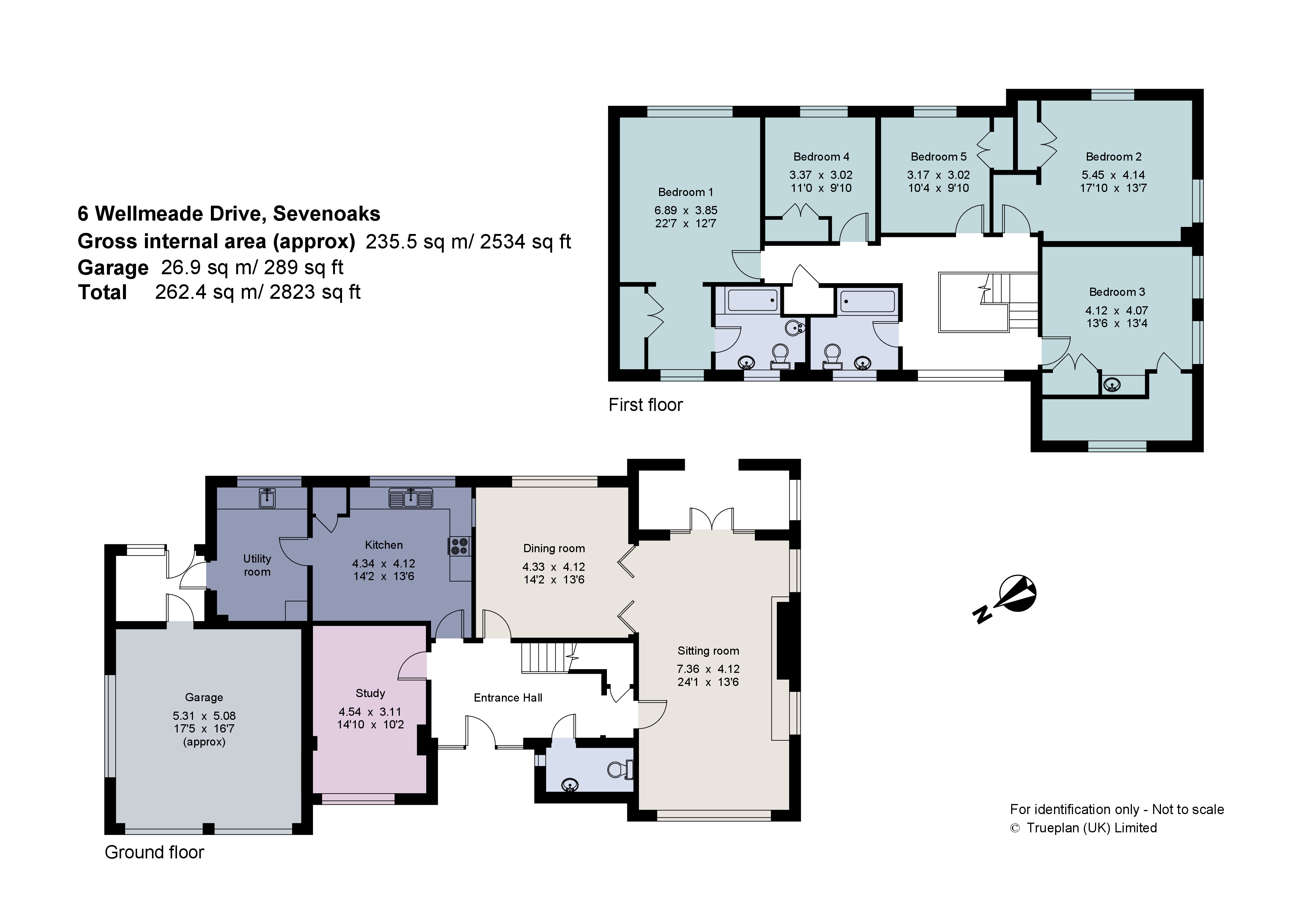 6, Wellmeade Drive, Kent floorplan