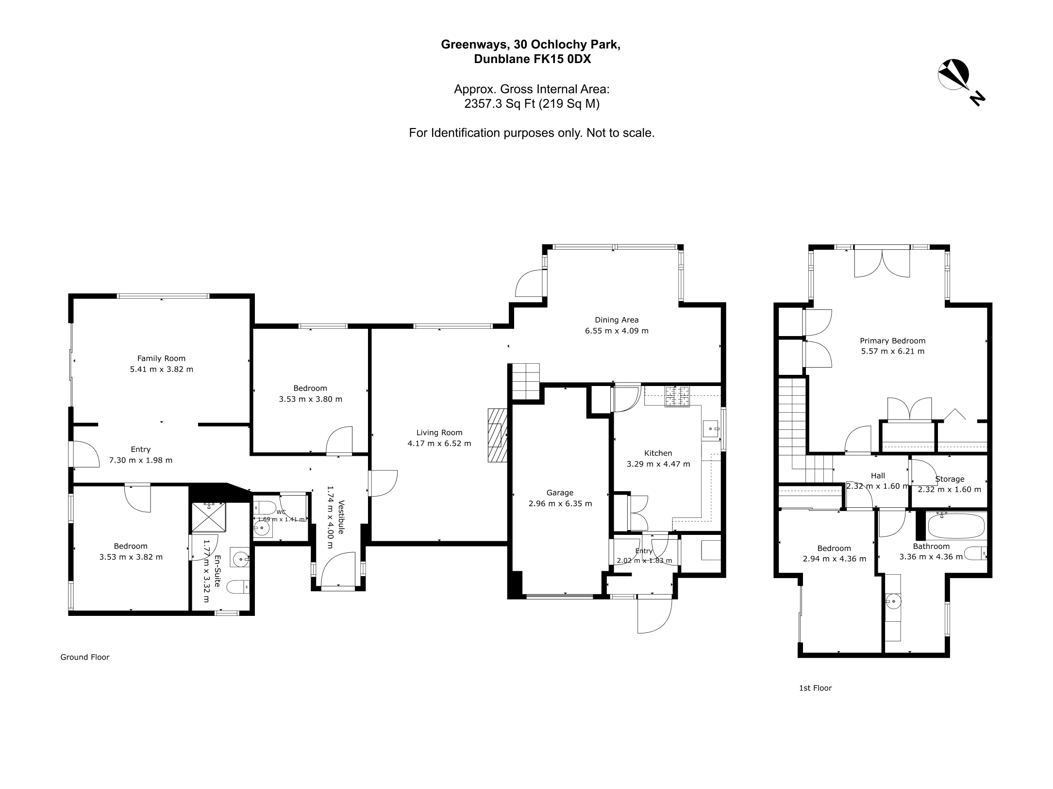 30, Ochlochy Park, Dunblane, Stirlingshire, FK15 floorplan