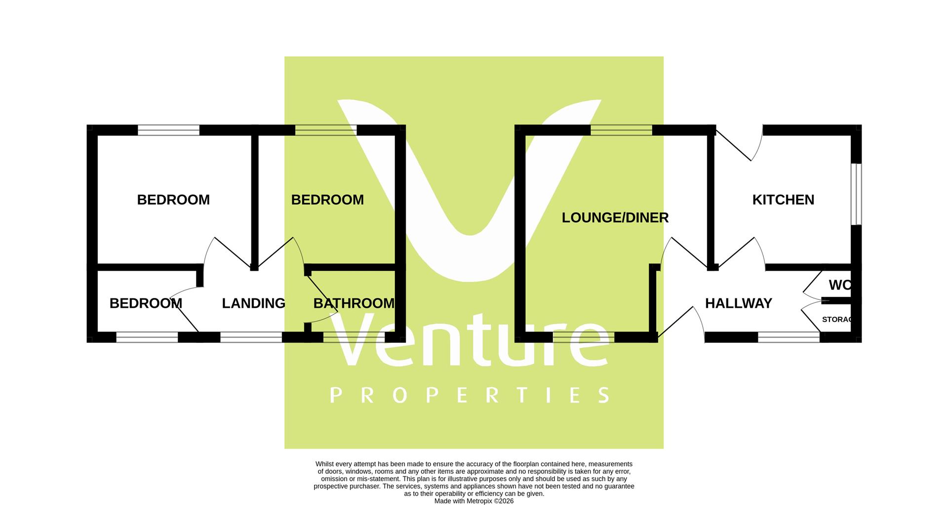6, Conyers Gardens, Chester Le Street floorplan