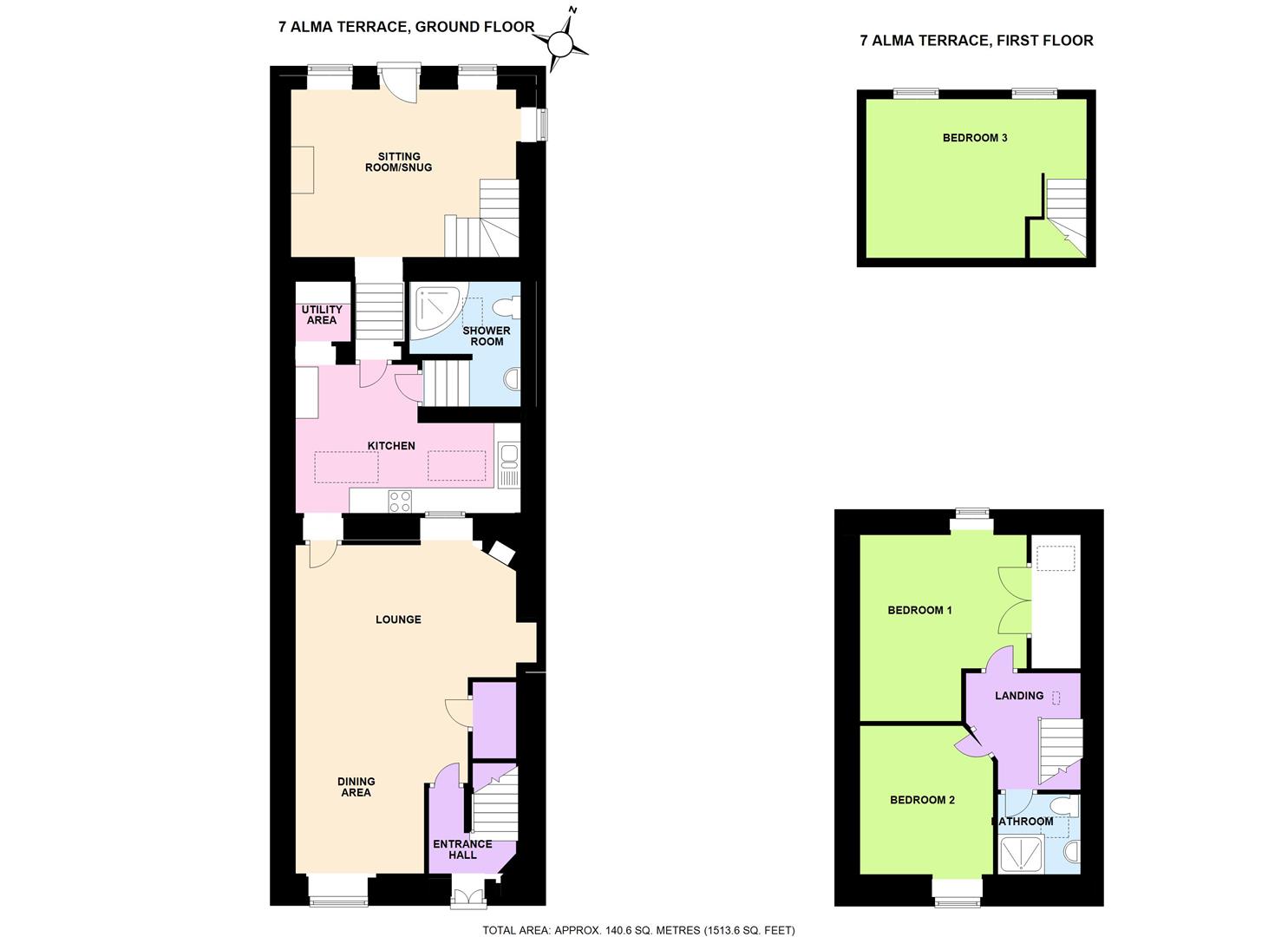 7, Alma Terrace, Isle of Arran floorplan