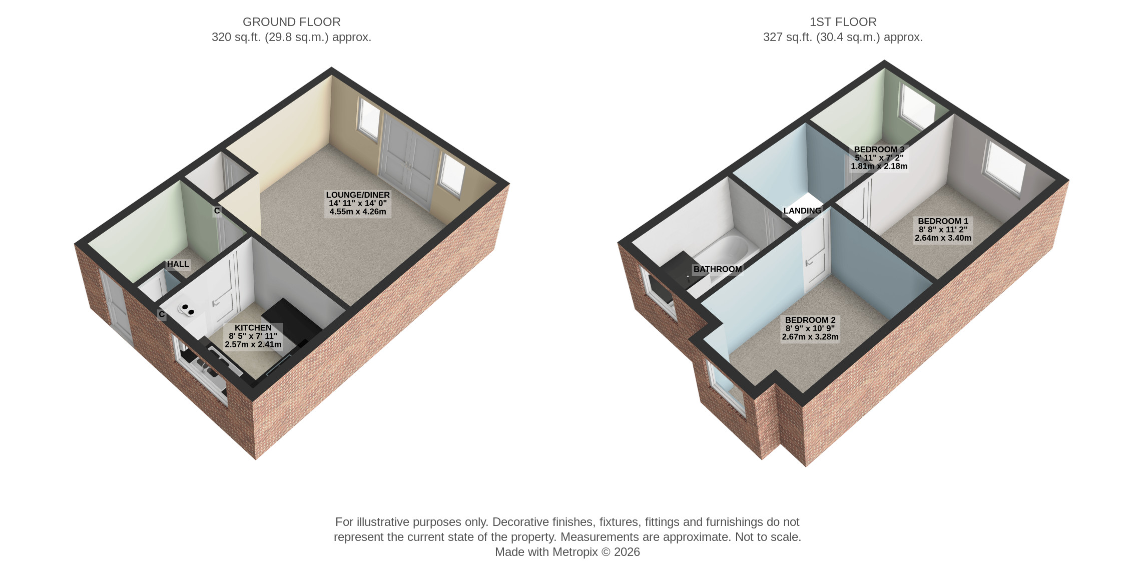 66 Laburnum Way, Yeovil floorplan