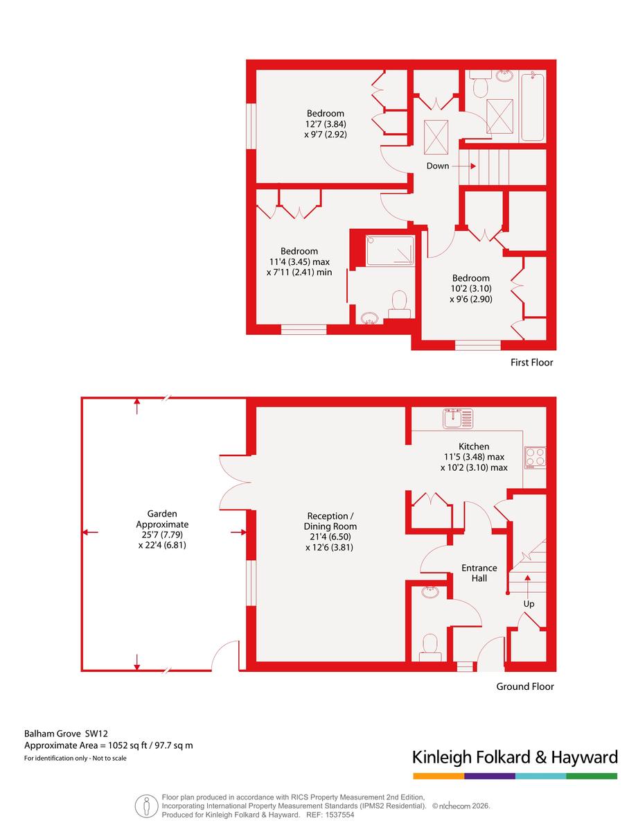 Balham Grove, London floorplan