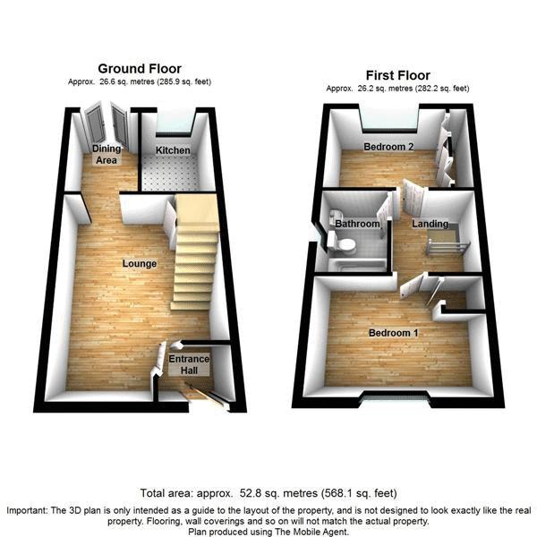 2 Bedrooms Semi-detached house to rent in Wedgewood Drive, Church Langley, Harlow CM17