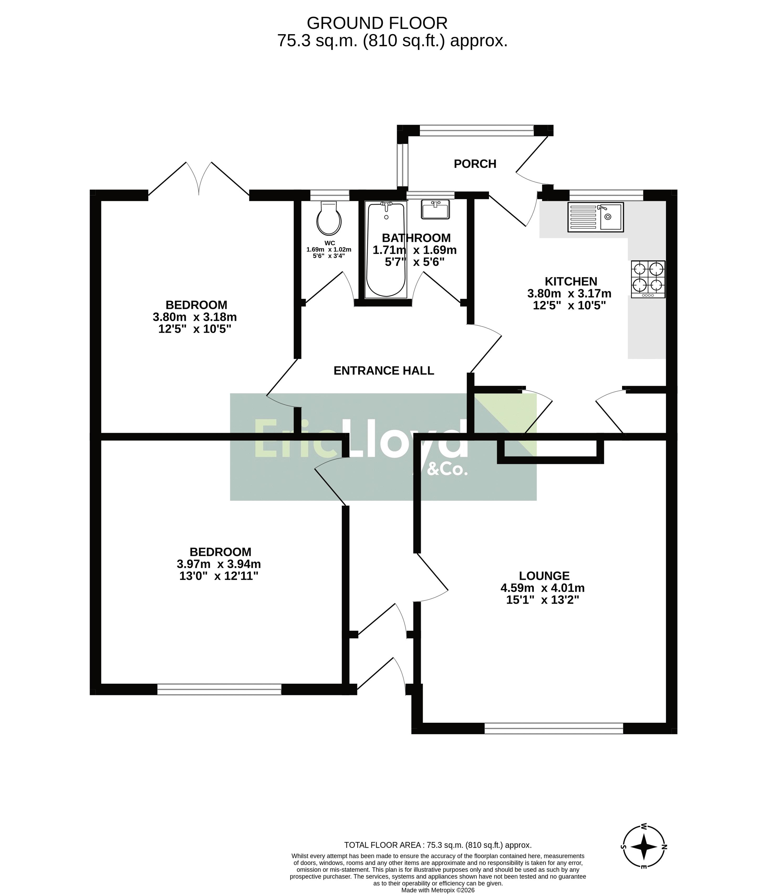 69, Broadsands Avenue, Paignton floorplan