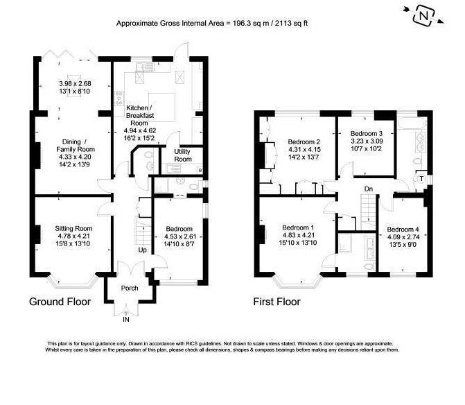 10, Manor Road, South Cheam floorplan