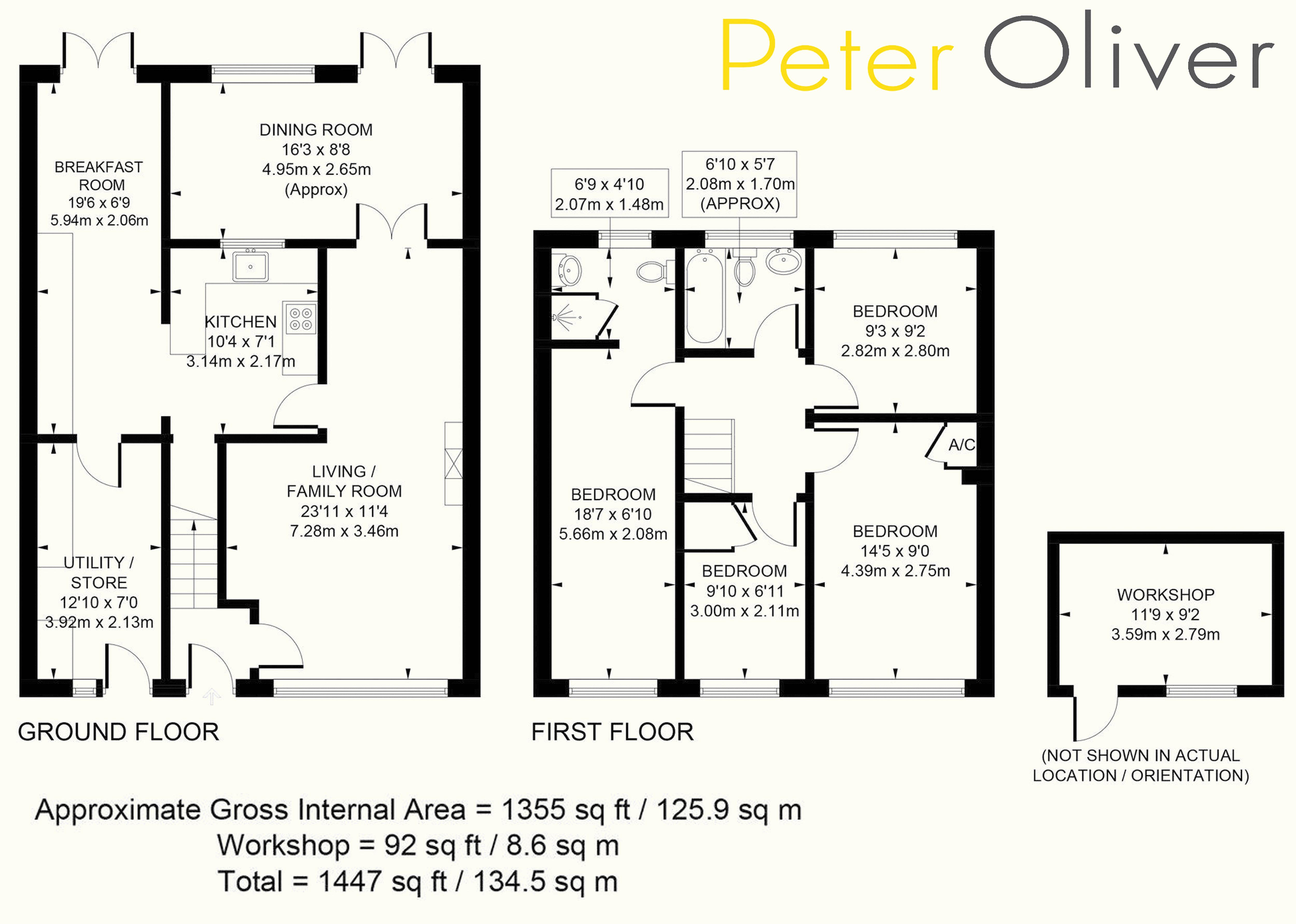 15, Montacute Way, Uckfield floorplan