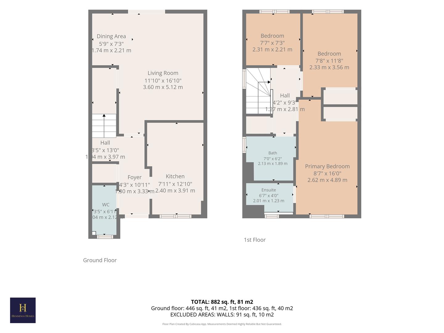 5, Mossend Grove, West Calder floorplan