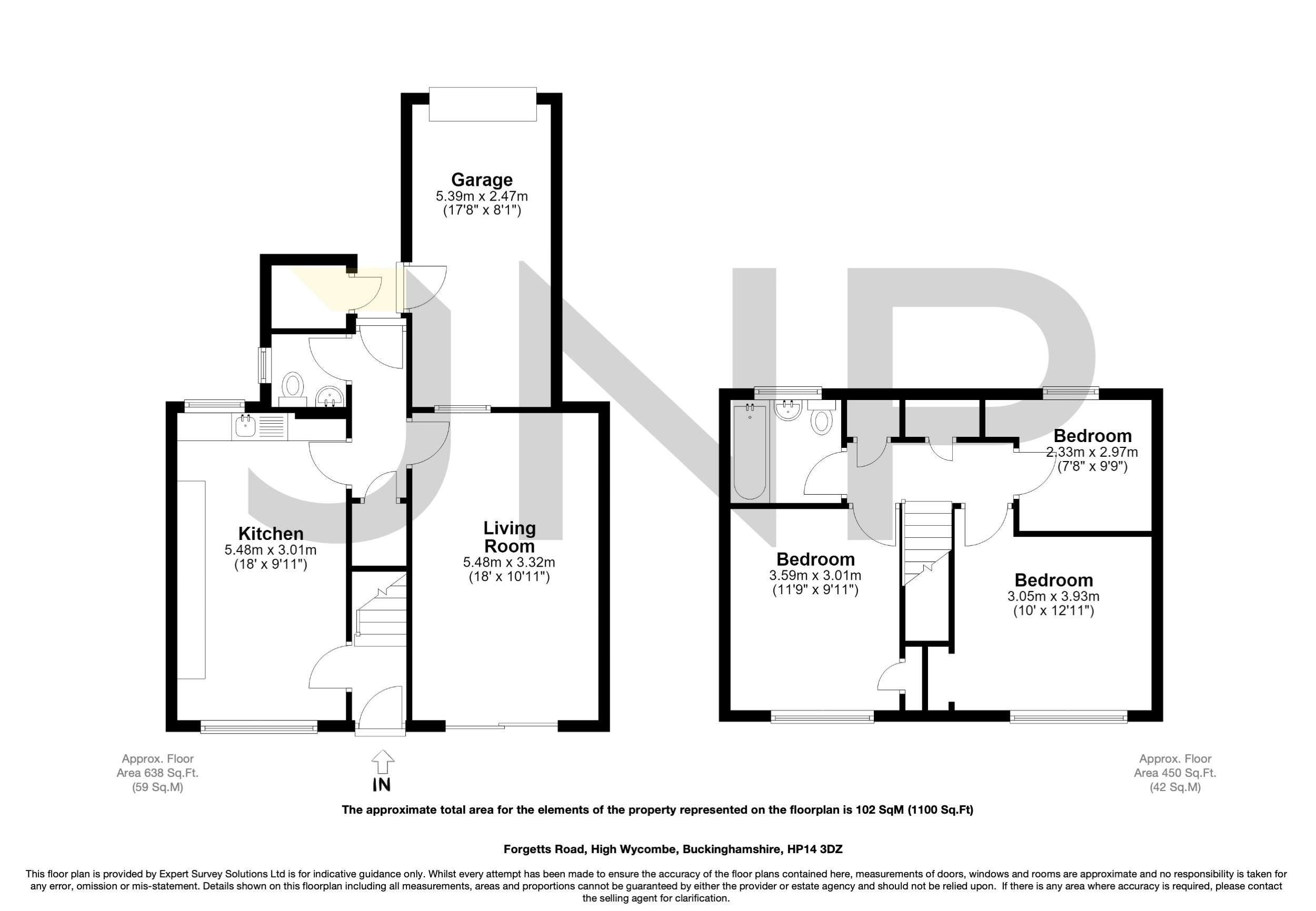 13, Forgetts Road, High Wycombe floorplan