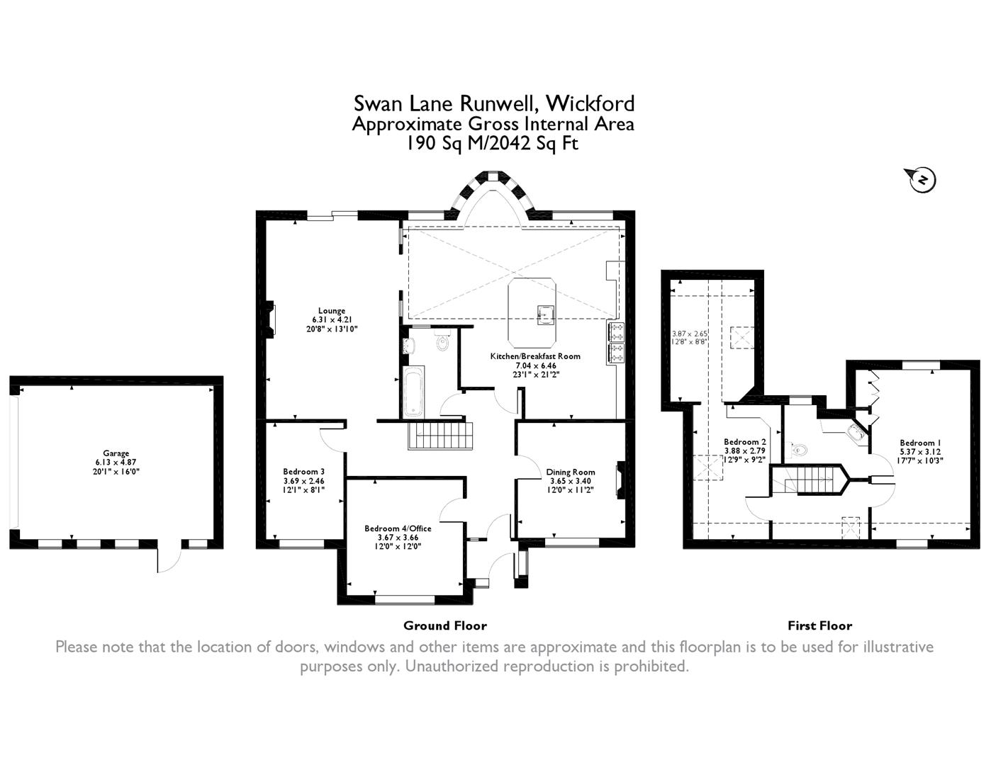 3 Bedrooms Detached bungalow for sale in Swan Lane, Runwell, Wickford SS11