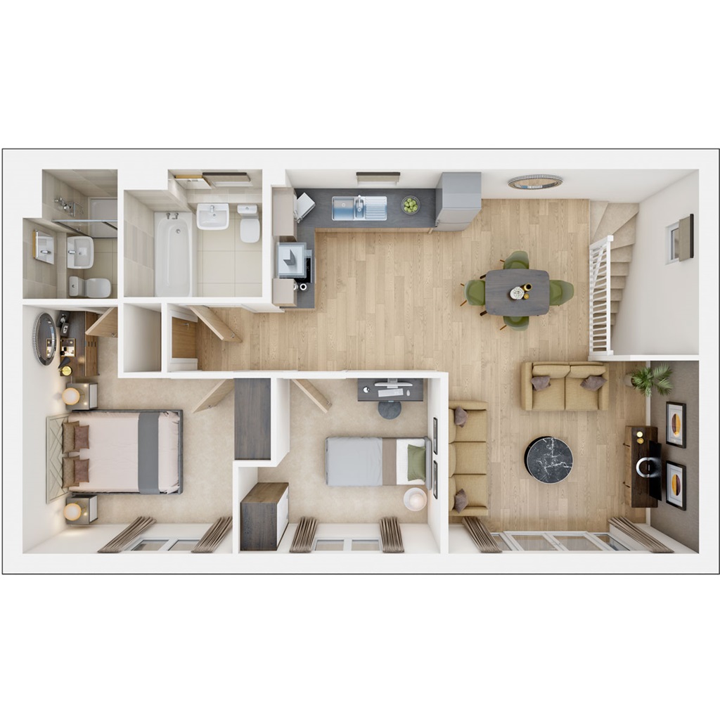The Fairdale - Plot 29, Arborfield Heights, Nine Mile Ride Extension, Arborfield Green floorplan