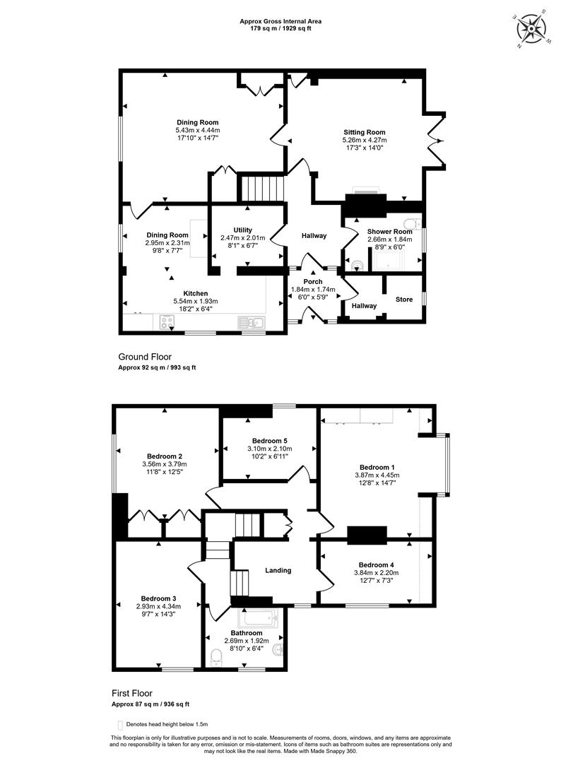Mansaards, Ivy Cross, Shaftesbury floorplan