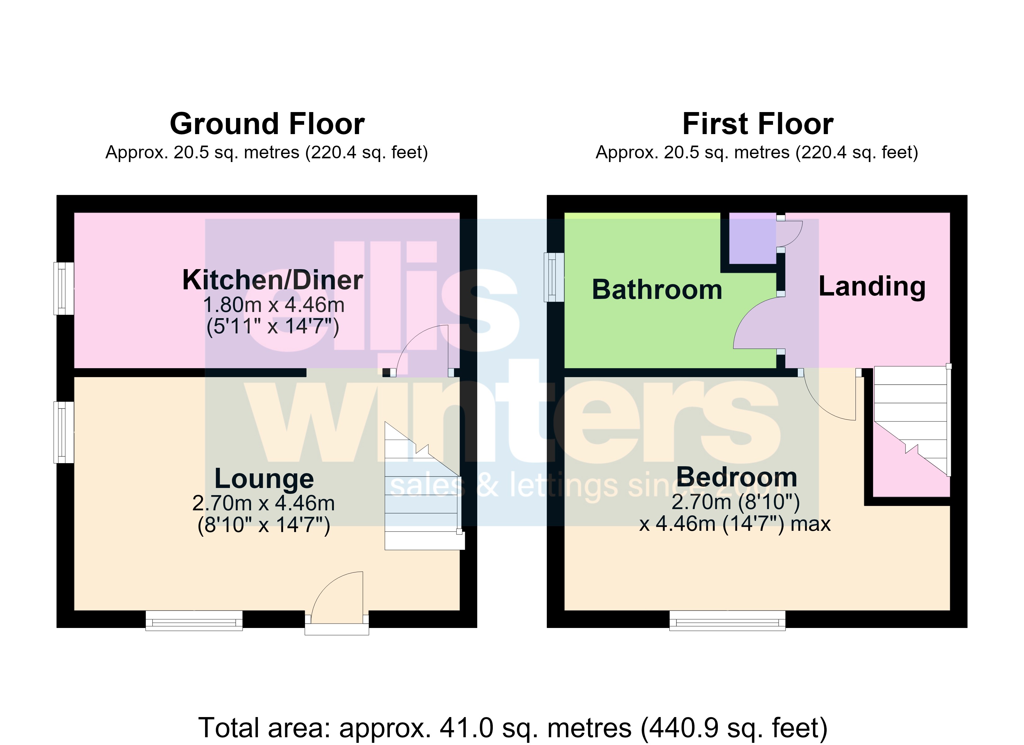 27, Peterhouse Crescent, March floorplan