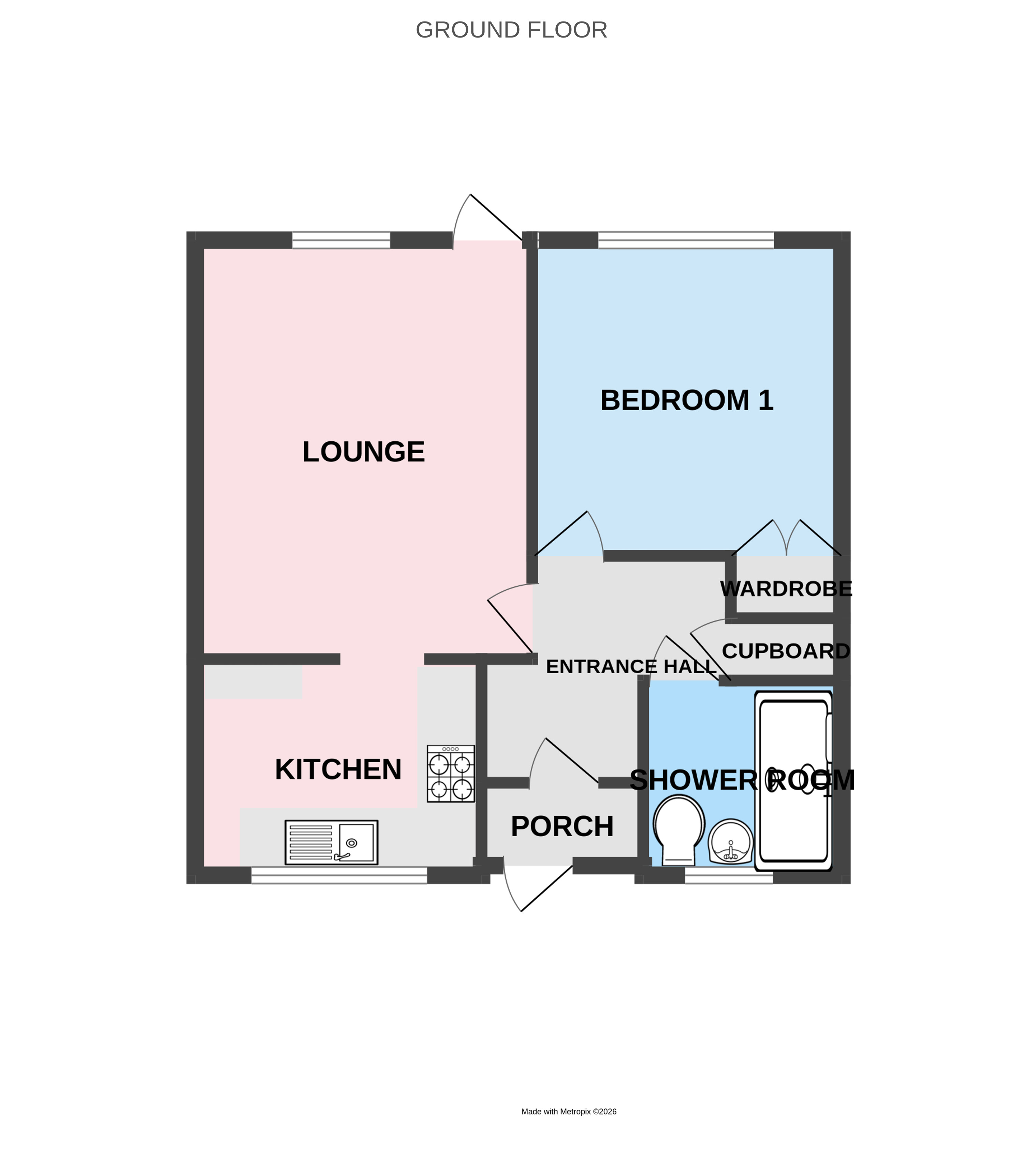 16, Downemead, Shropshire floorplan