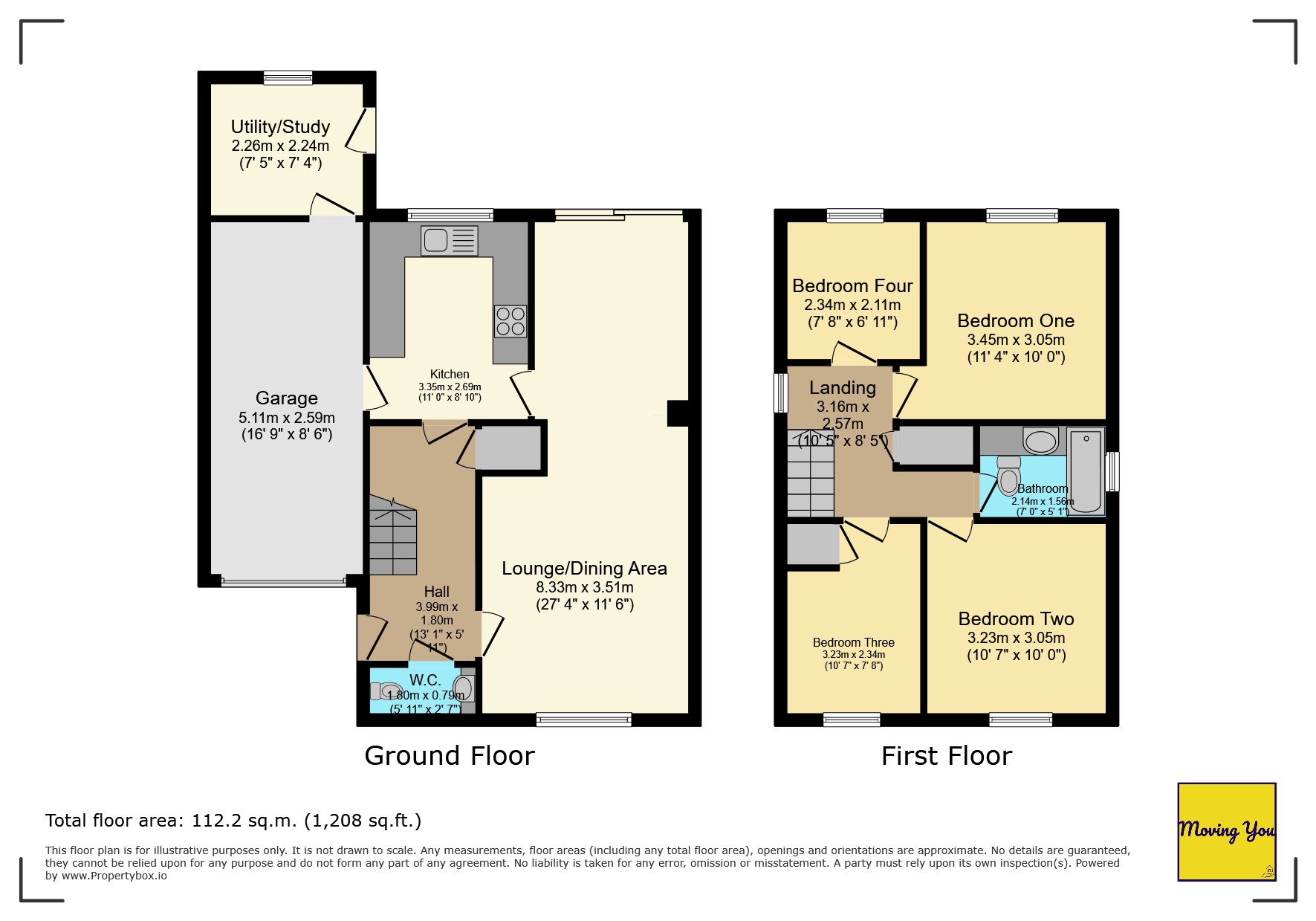 5 Hawburn Close, Bristol floorplan