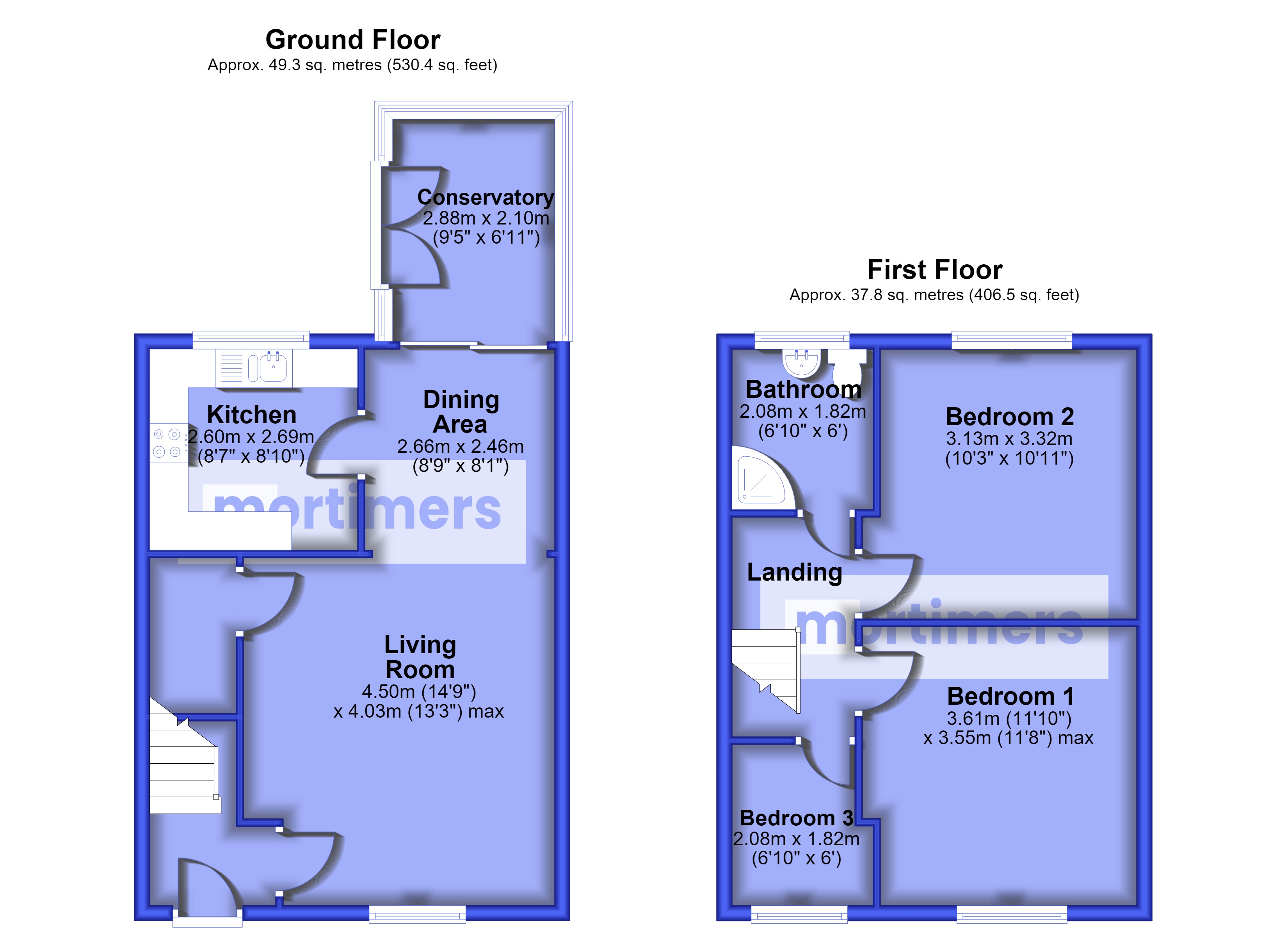 3, New Wellington Gardens, Lancashire floorplan