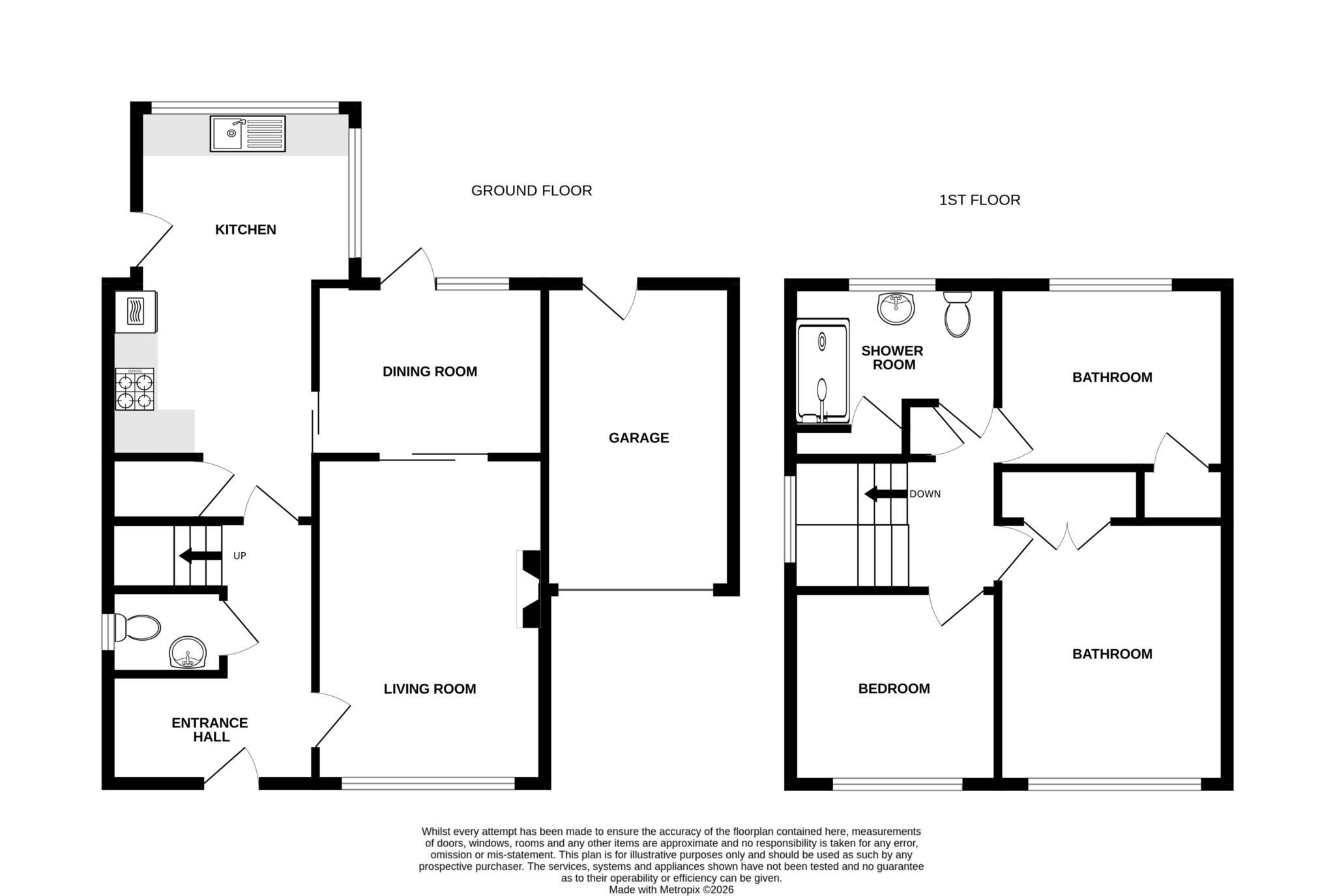 75, Rattle Road, Pevensey floorplan