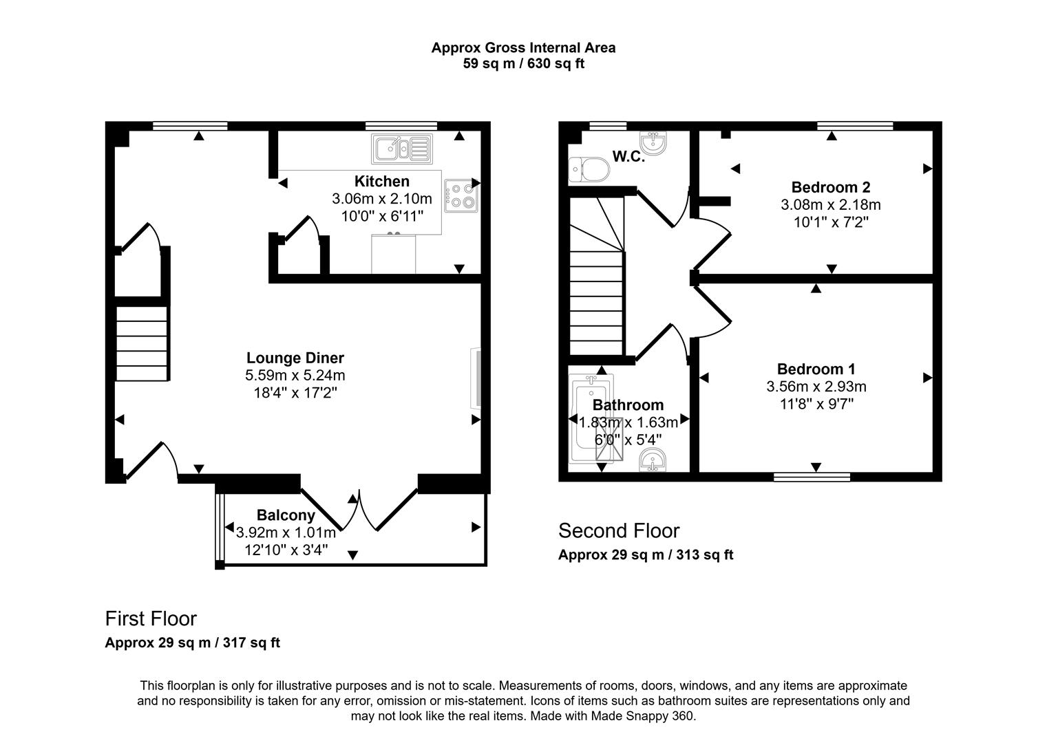 28, Gaddarn Reach, Milford Haven floorplan