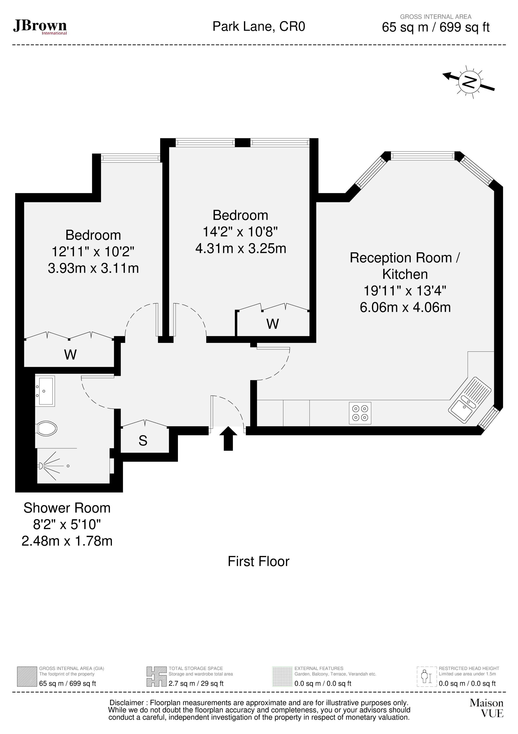 Park Lane, Park Lane, Croydon floorplan