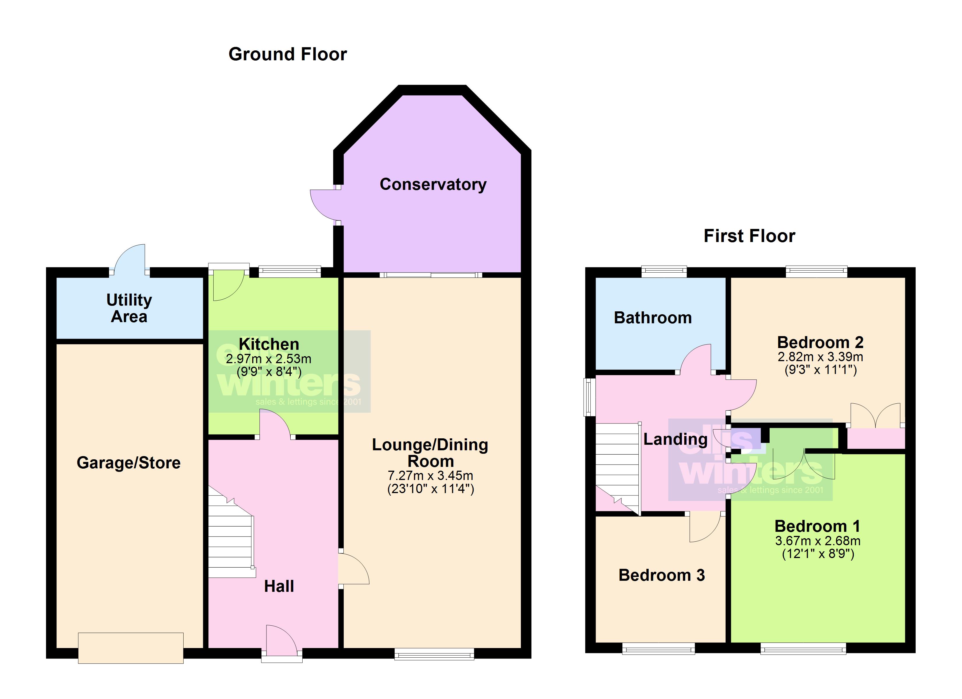 7, Brewin Avenue, March floorplan