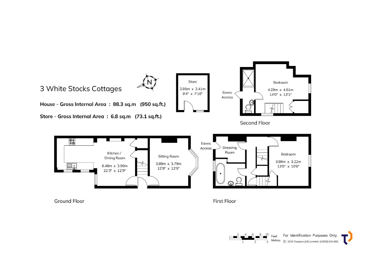 3, Whitestocks Cottages, Goudhurst floorplan
