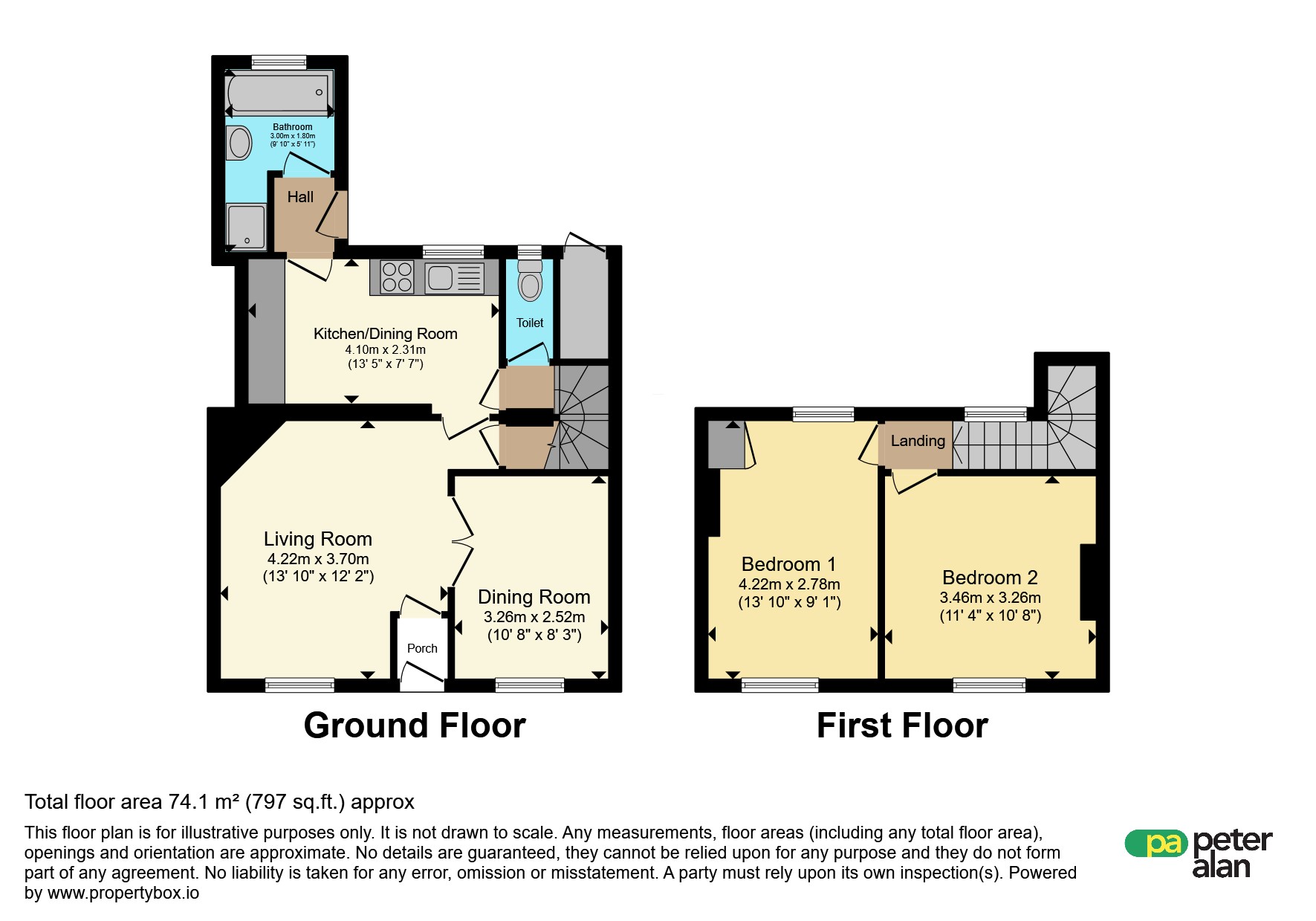 4, Queens Road, Merthyr Tydfil floorplan